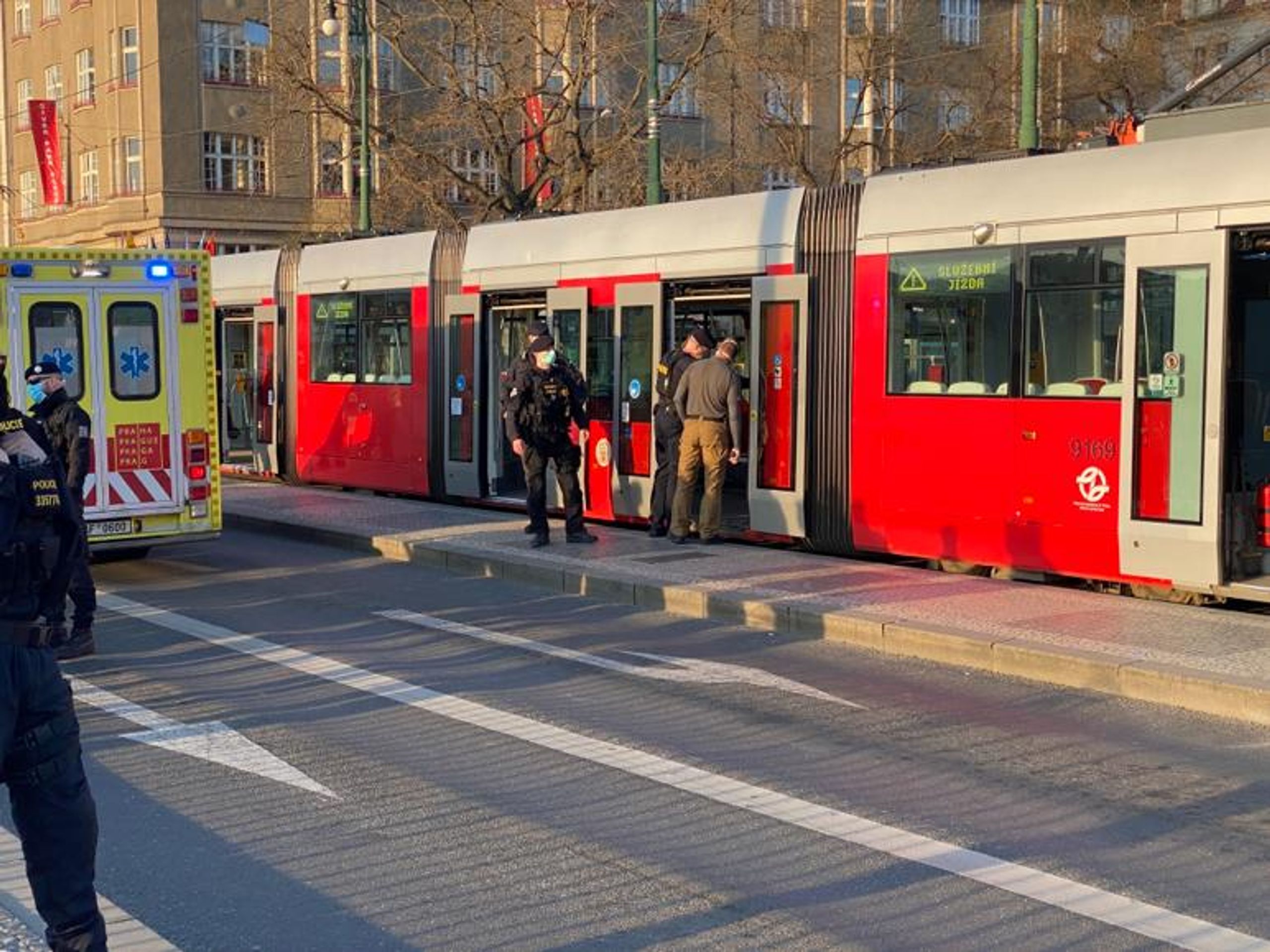 Střelba v pražské tramvaji - 8 - GALERIE: Střelba v pražské tramvaji (8/8)