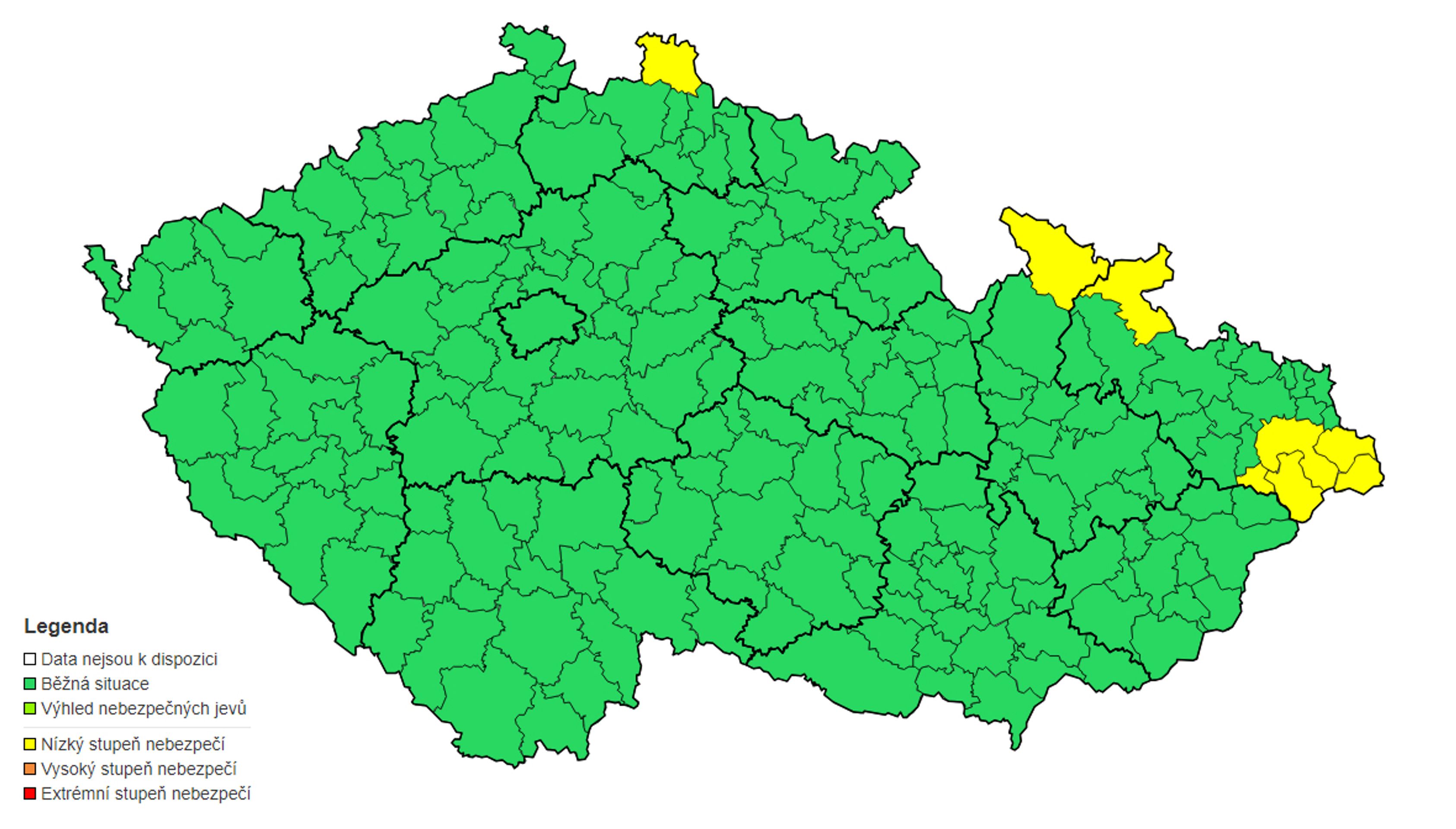 Výstraha před silným větrem, 9. 10. 2024 noc - Výstraha před silným větrem (1/3)