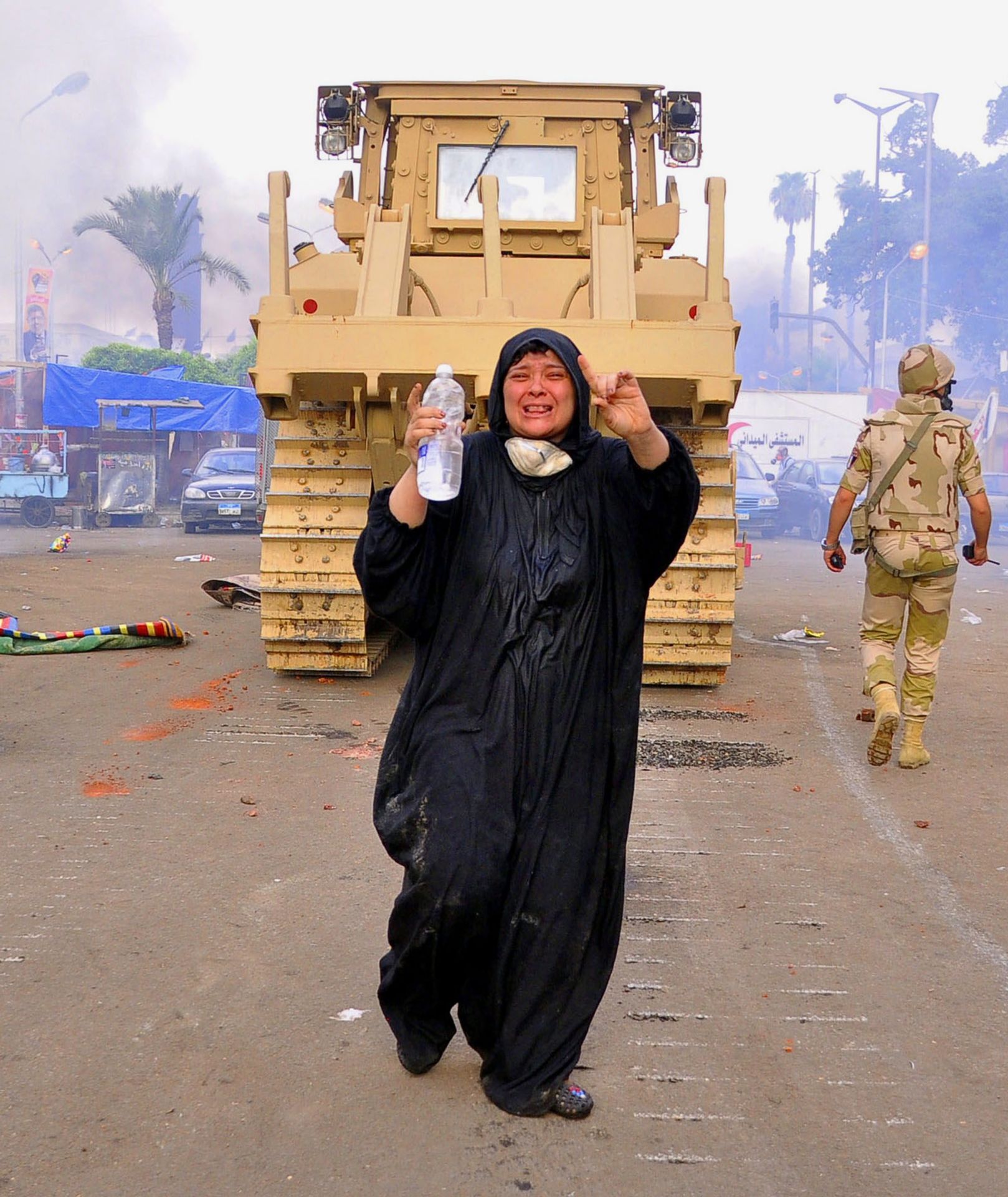 Nepokoje v Egyptě - 1 - GALERIE: FOTO plné hrůzy. V Egyptě pokračují nepokoje (10/10)