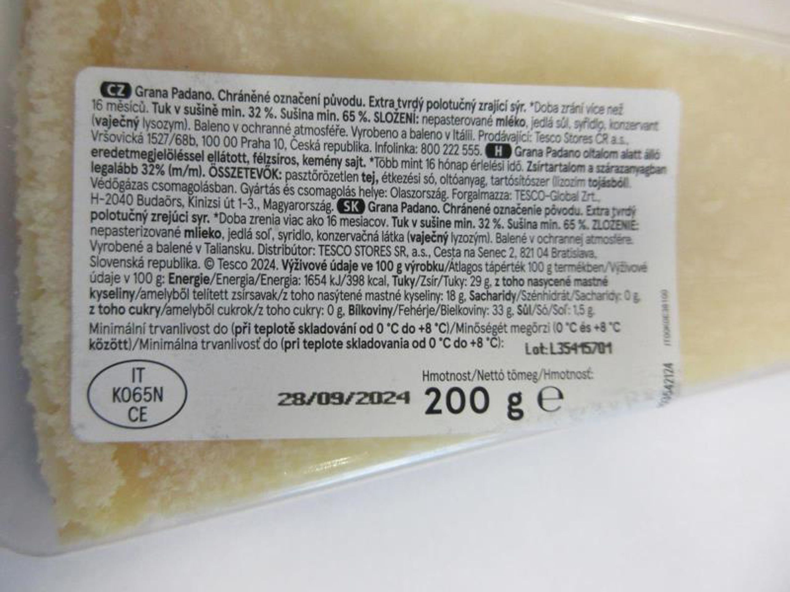 Zdraví nebezpečný sýr Grana Padano (3) - Zdraví nebezpečné sýry (2/15)