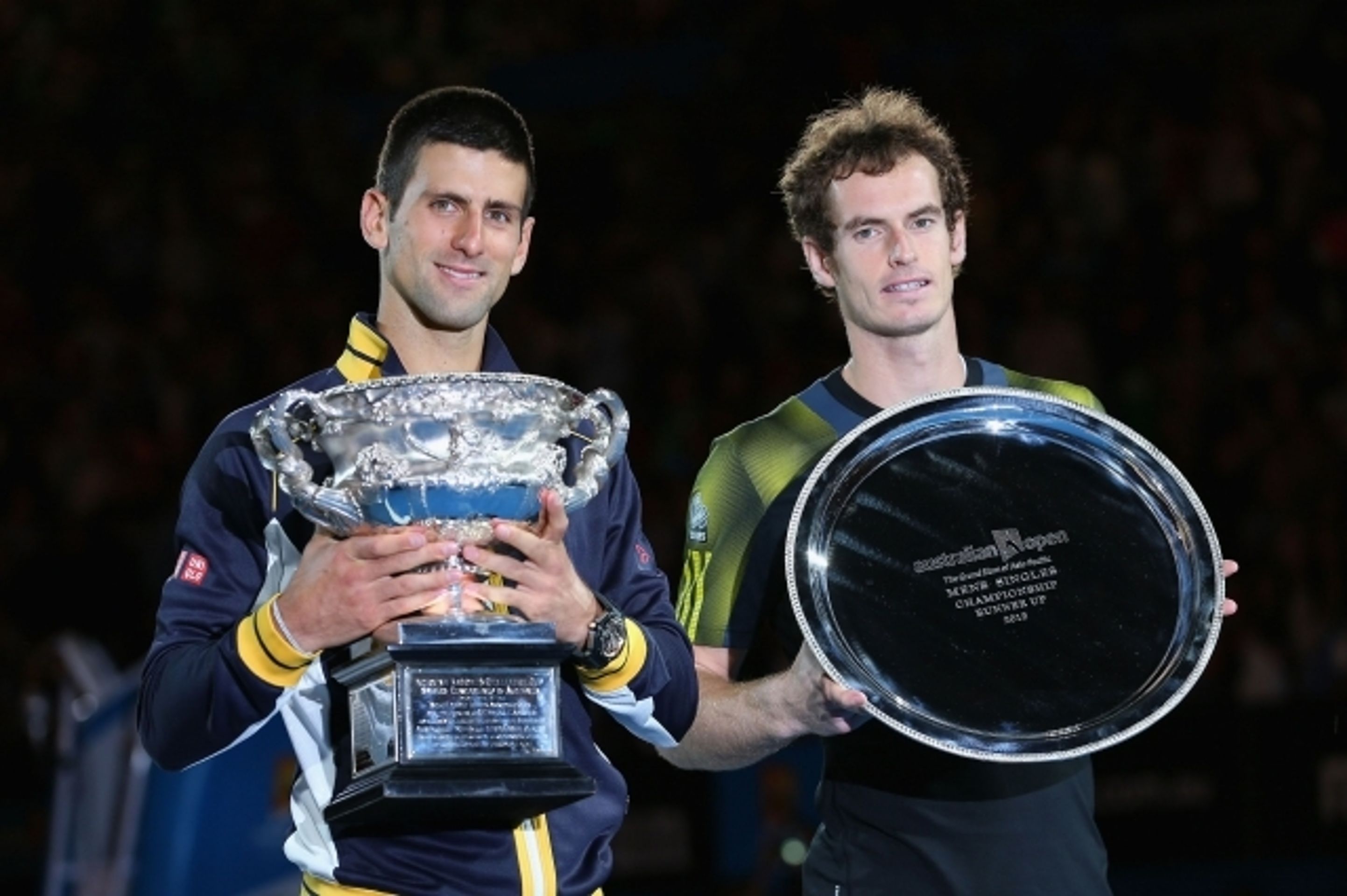 Novak Djokovič vyhrál potřetí v řadě Australian Open - 3 - GALERIE: Djokovič potřetí v řadě triumfuje na Australian Open (2/9)