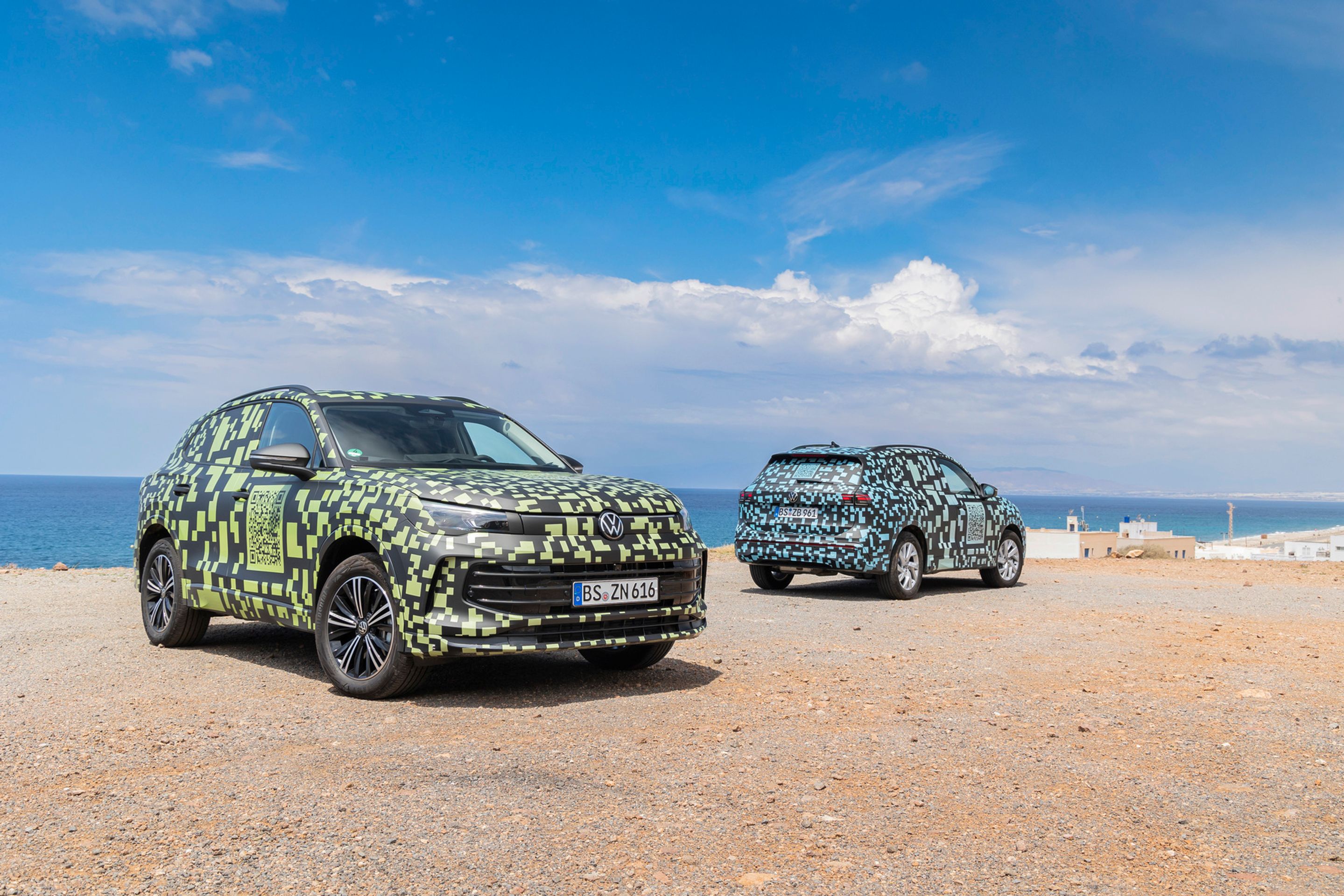 Volkswagen Tiguan nové generace během testování - Nová generace VW Tiguan při posledním testování (5/5)