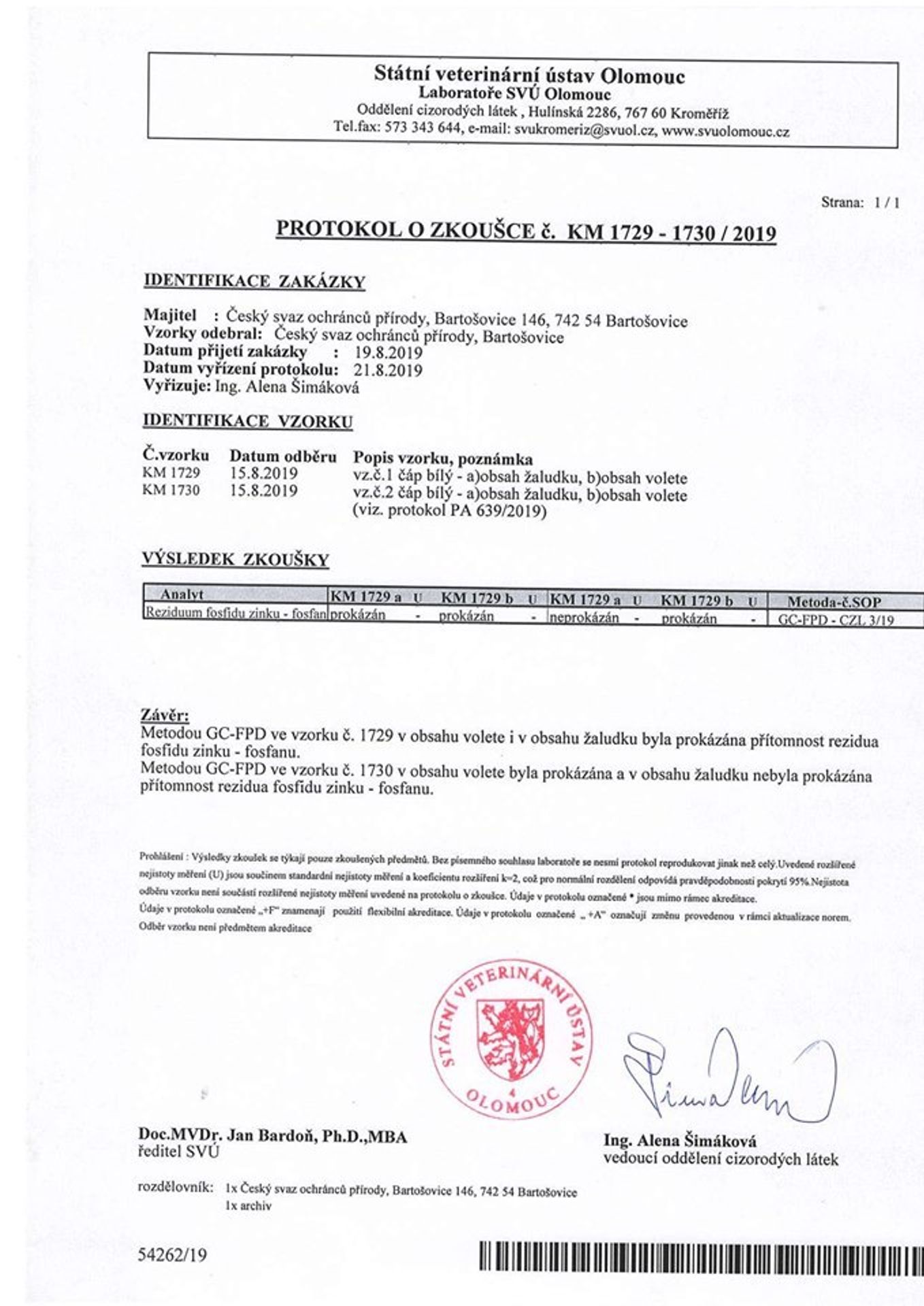 Jed na hraboše Stutox II otrávil čápy - 1 - GALERIE: Jed na hraboše Otrávil čápy (2/3)