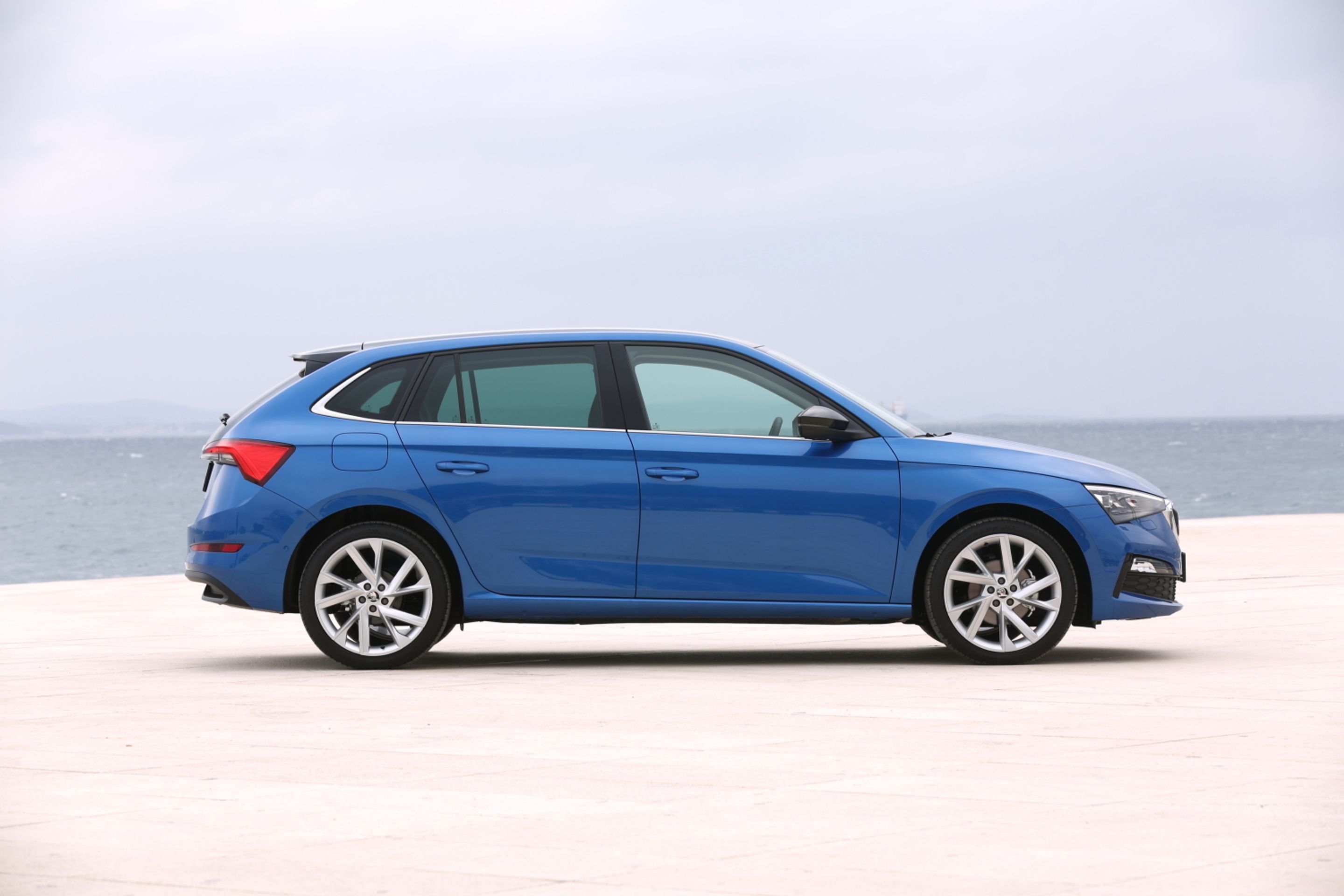 Škoda Scala - 14 - Fotogalerie: Škoda Scala na testech v Chorvatsku (2/39)