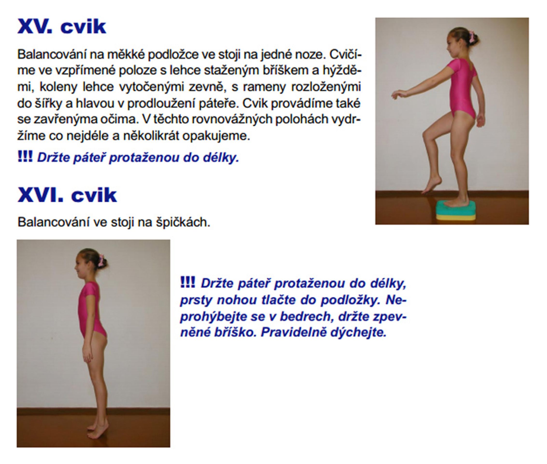 Cvičení pro děti - 7 - GALERIE: Cvičení pro děti (7/15)