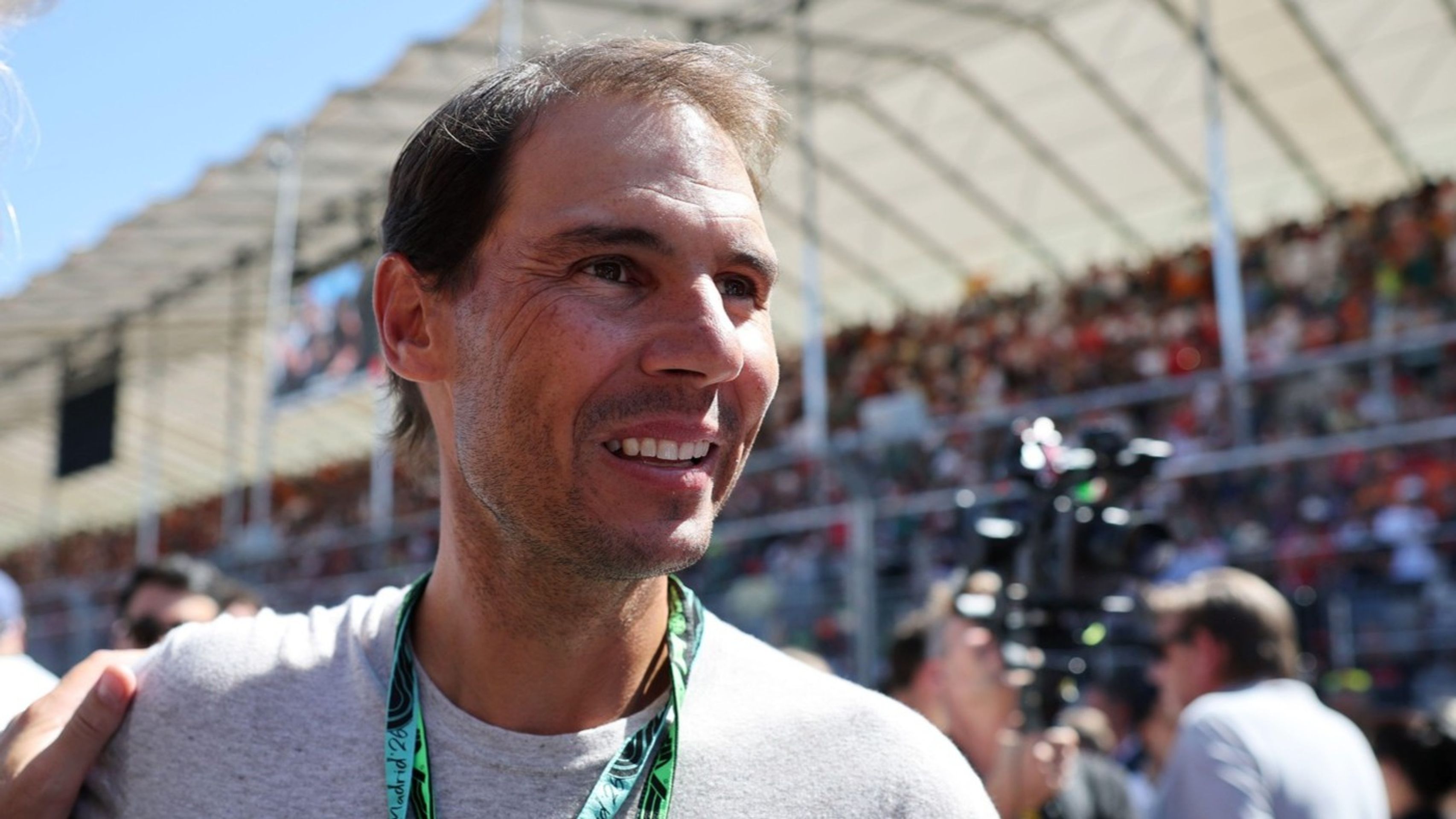Bývalý tenista Rafael Nadal na Velké ceně Španělska - Celebrity na Velké ceně Španělska (8/9)