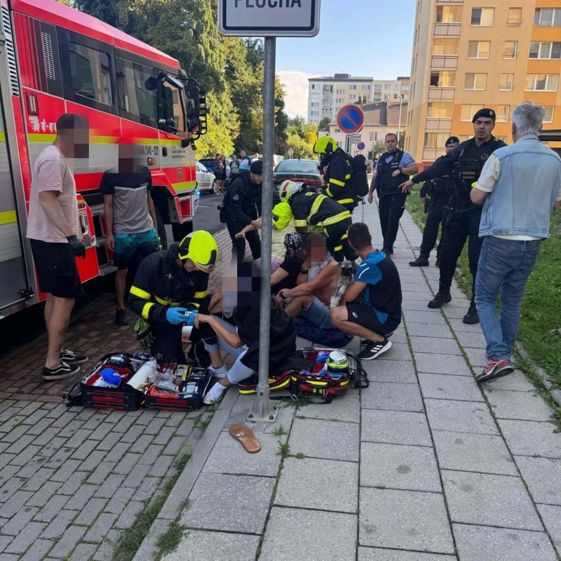Požár bytu v Opavě - Požár bytu v Opavě (13/16)