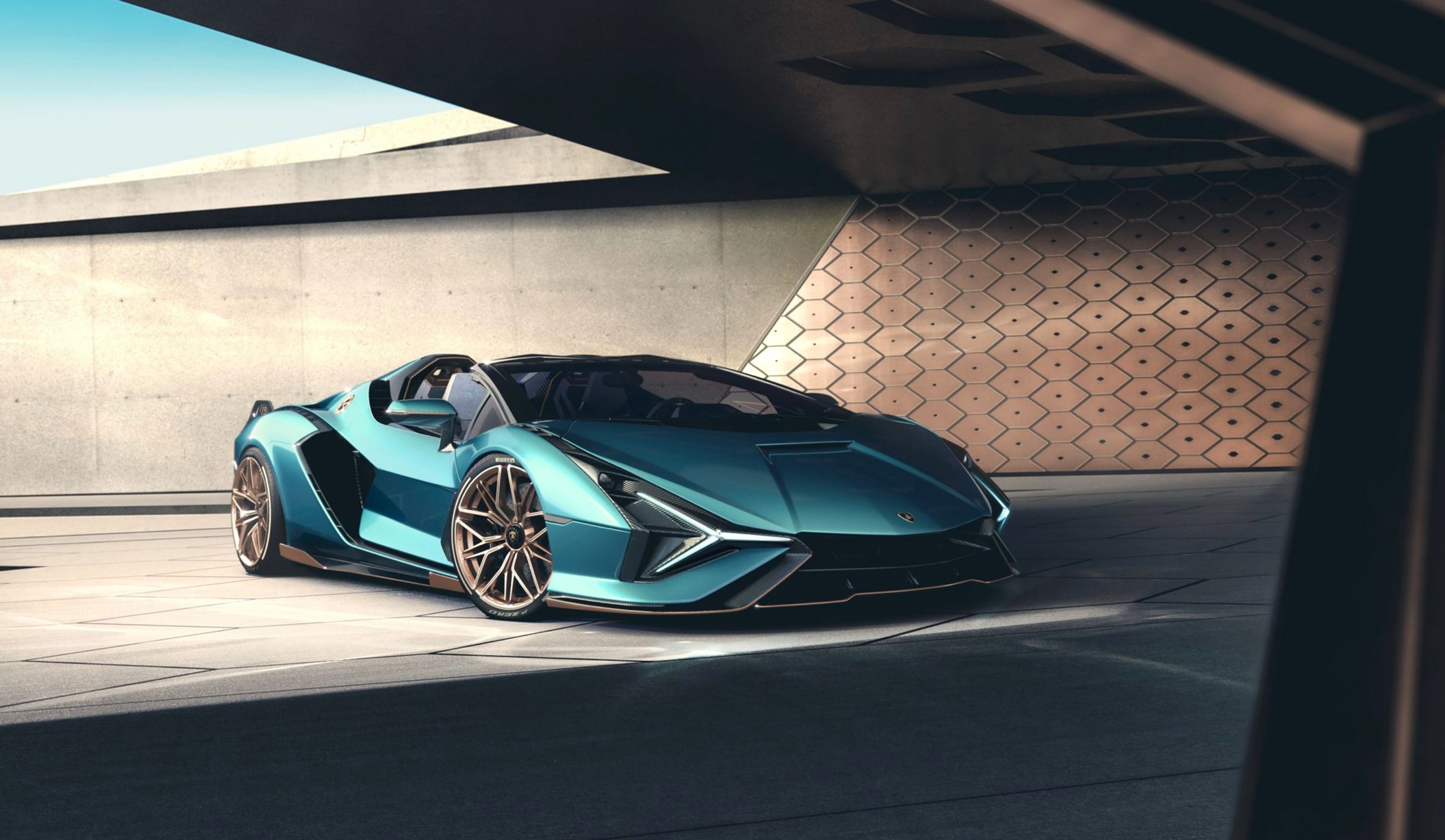 Hybridní hypersport Lamborghini Sián - 28 - Fotogalerie: Úžasný hybridní roadster Lamborghini Sián (9/16)