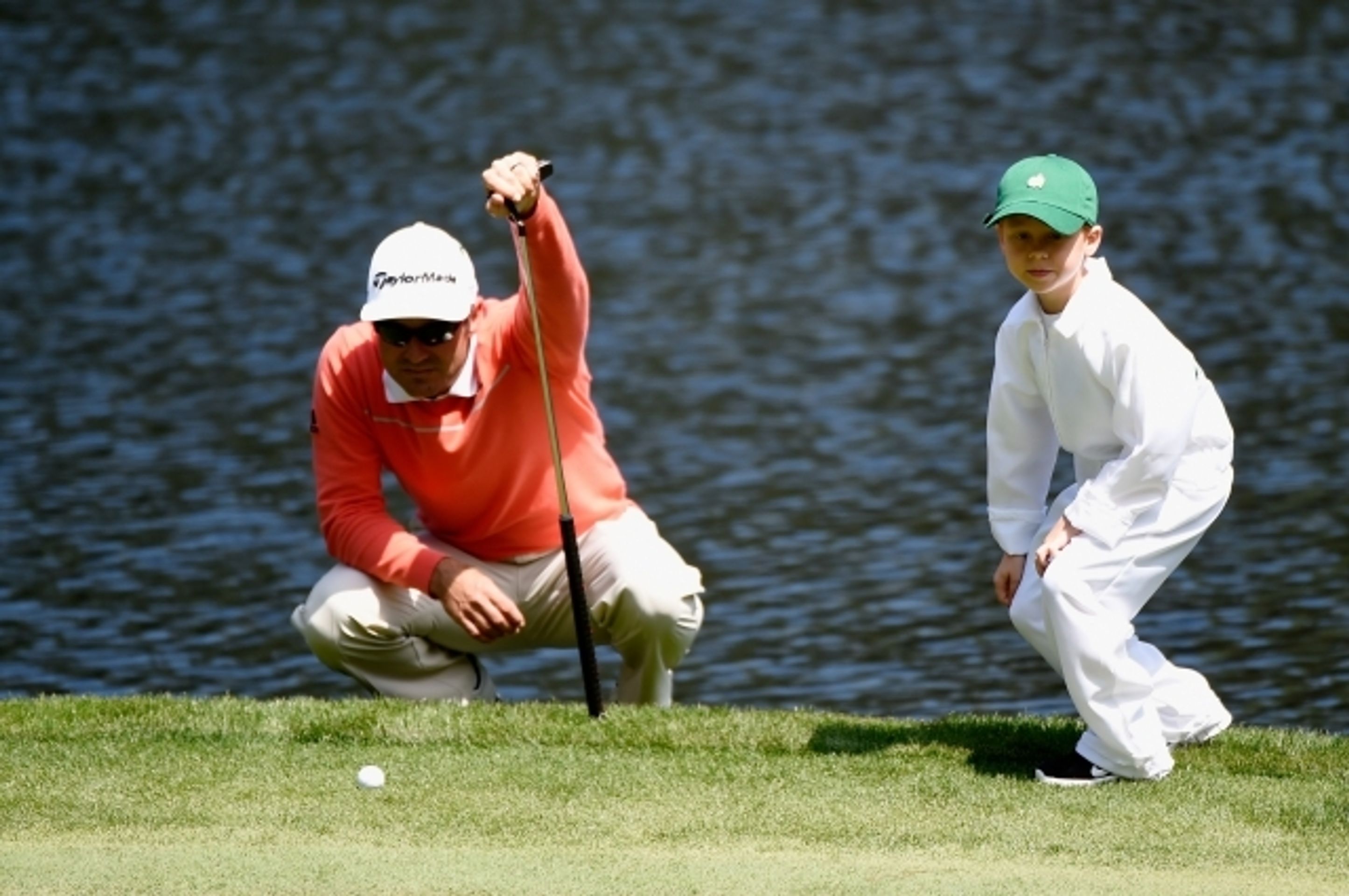 Golfisté vzali na green v Augustě naličké potomky - 6 - GALERIE: Golfové hvězdy se na Masters pochlubily roztomilými potomky (5/8)