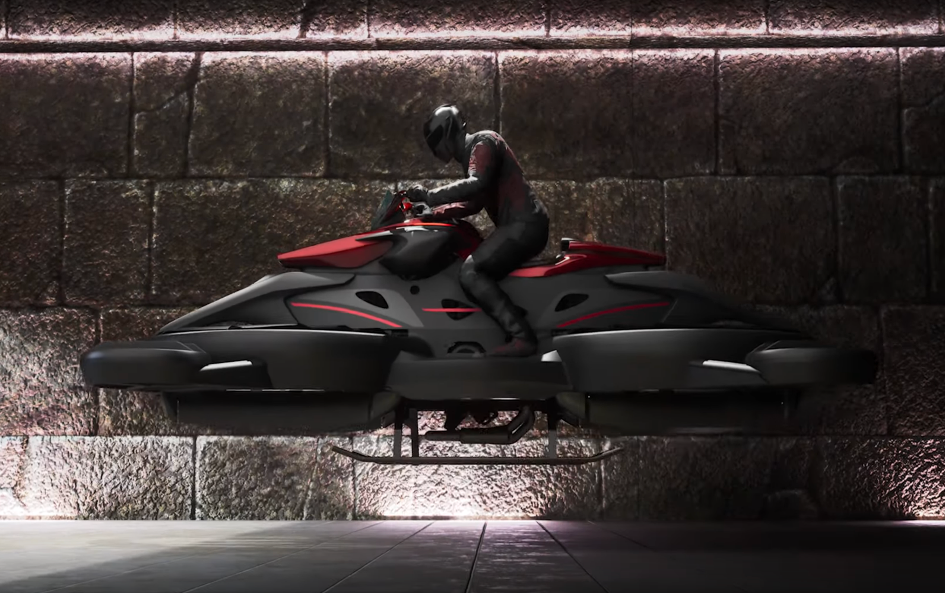 Japonský hoverbike XTurismo - Létající motorka z Japonska - hoverbike XTurismo (2/6)