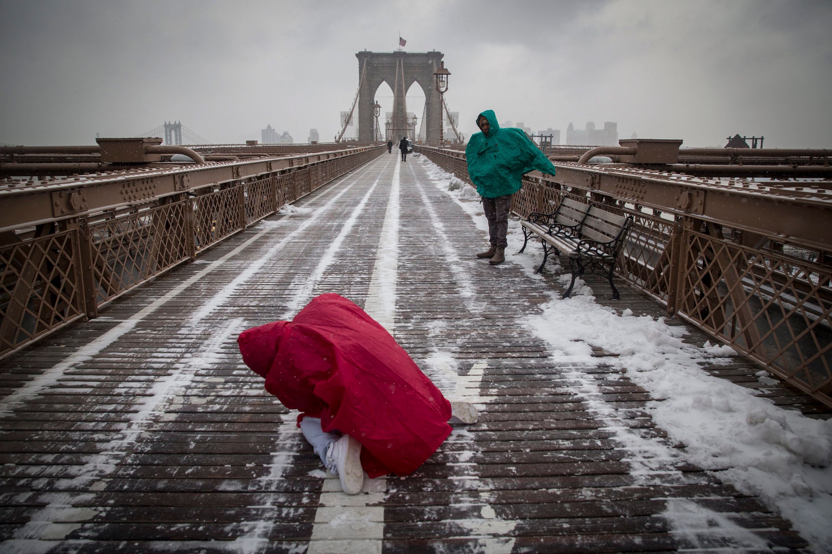 Sněhová bouře v New Yorku - 1 - GALERIE: Sněhová bouře ochromila New York (11/11)