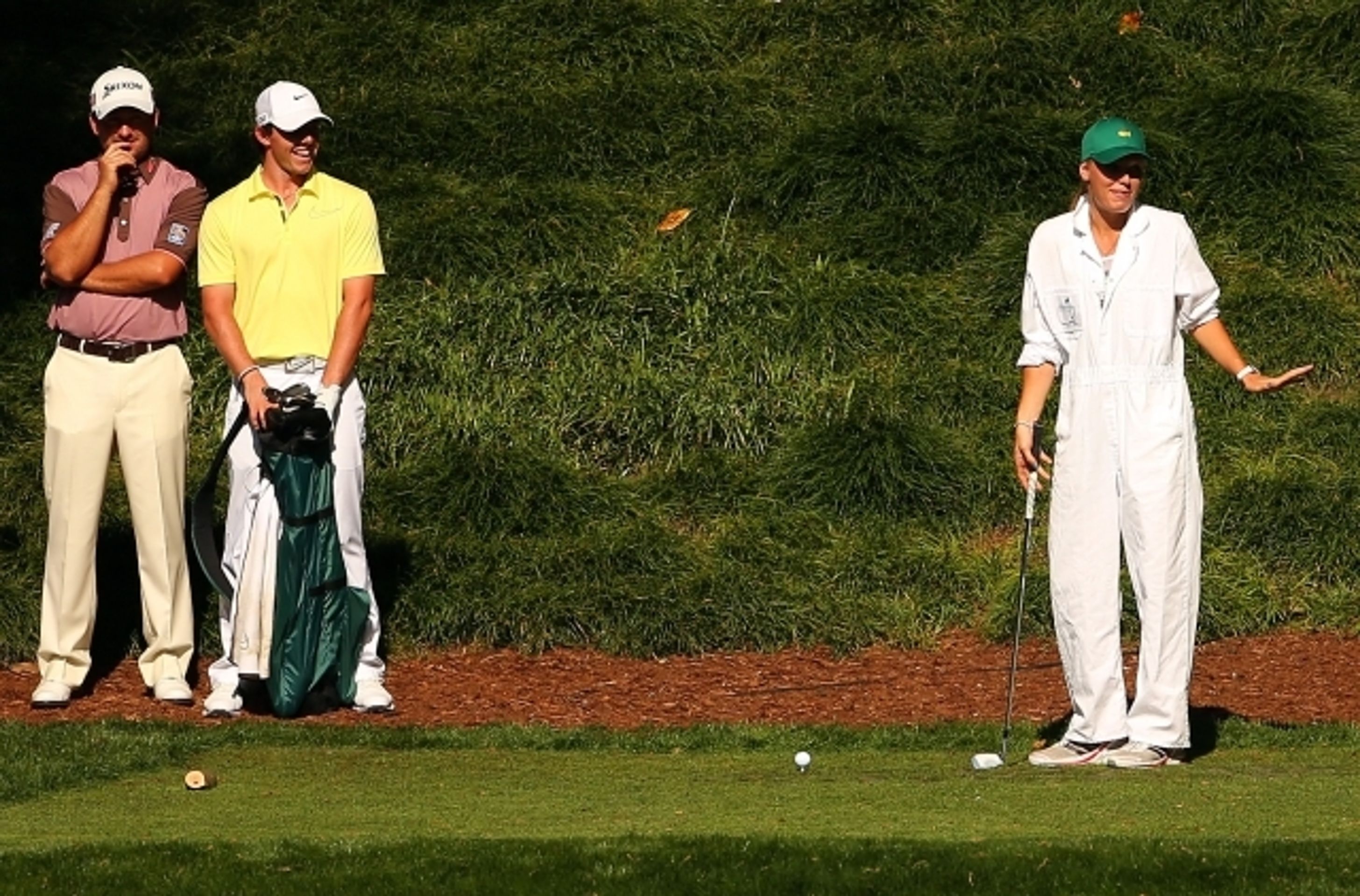Caroline Wozniacká a Rory McIlroy - 5 - GALERIE: Caroline Wozniacká a Rory McIlroy na Masters (1/12)