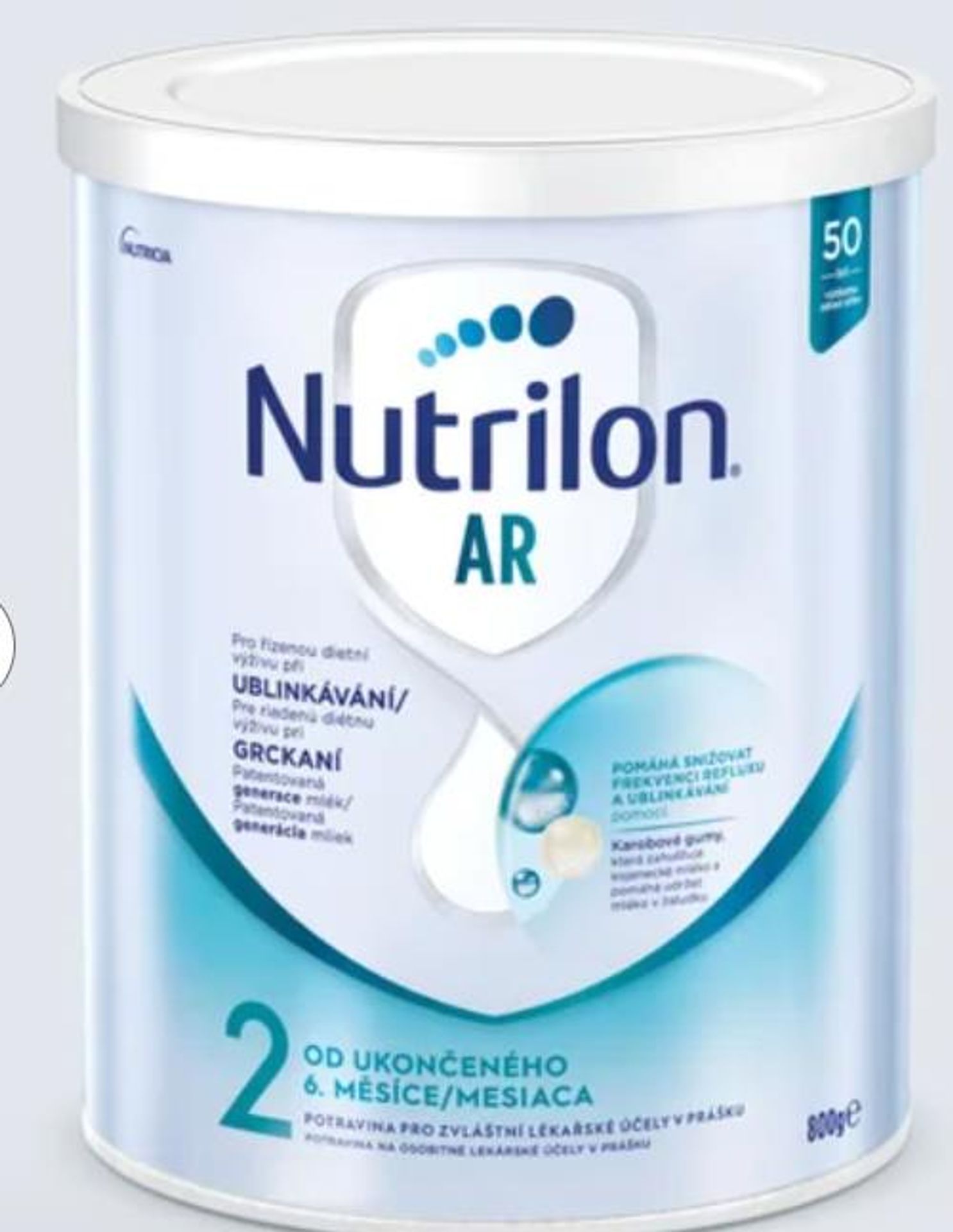NUTRILON 2 AR, 800 g - Nebezpečná kojenecká výživa (1/7)