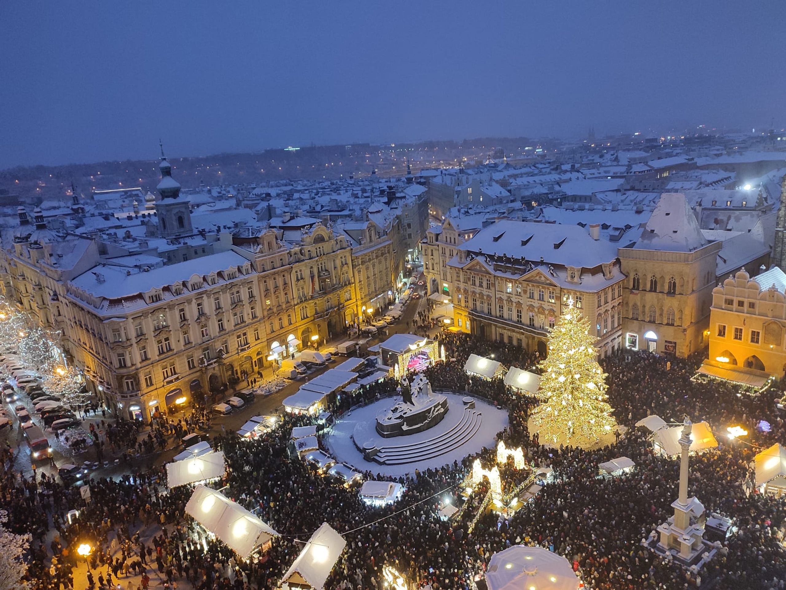 Rozsvícení vánočního stromku - Rozsvícení stromku na Staroměstském náměstí (6/6)