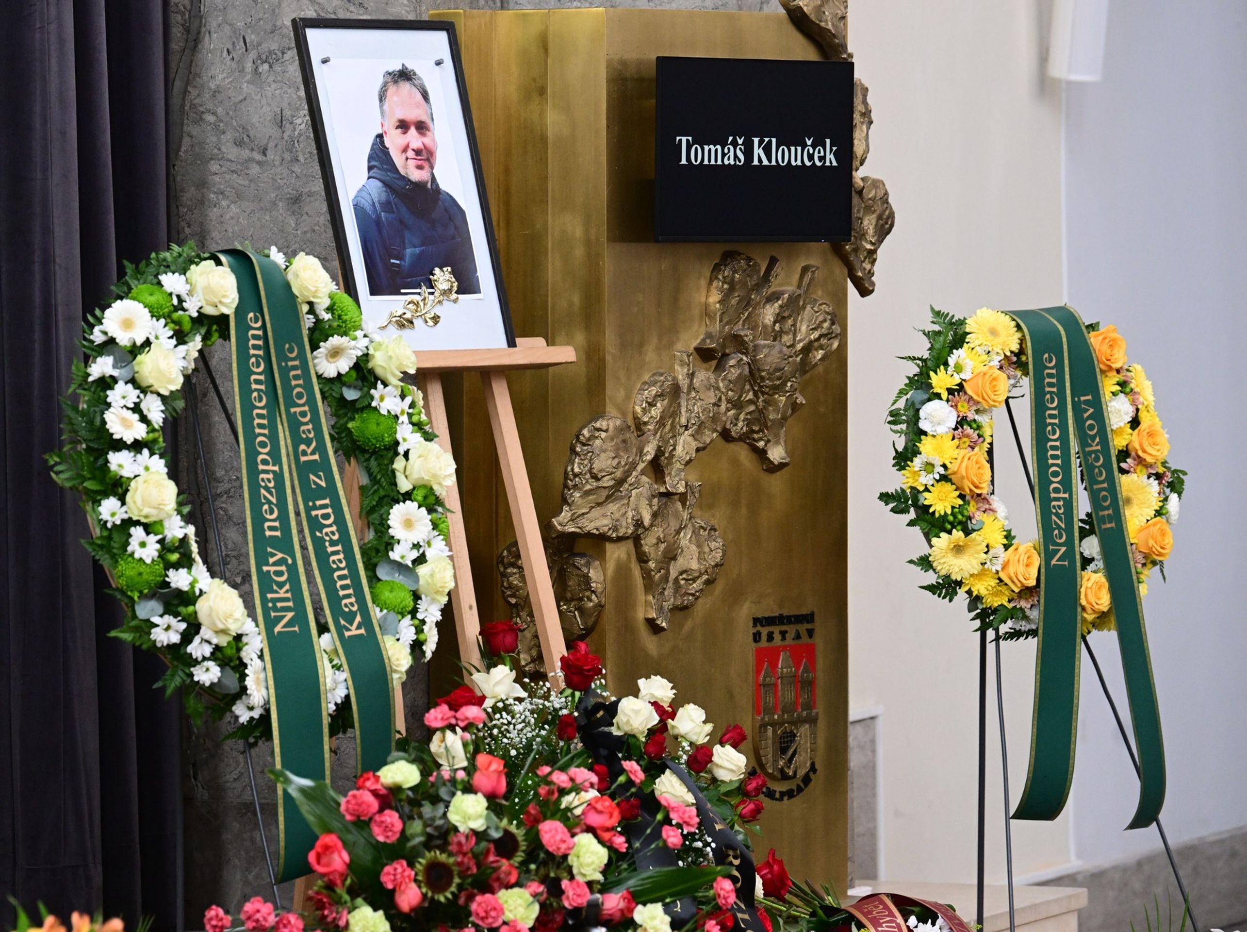 Pohřeb Tomáše Kloučka - Pohřeb hokejisty Tomáše Kloučka (5/6)