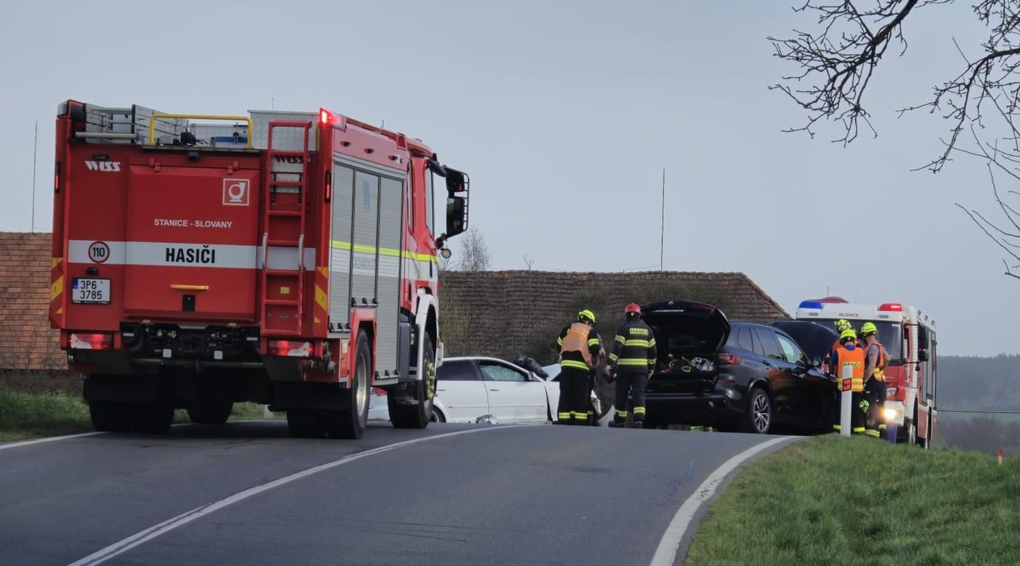 Nehoda u Vlkova na Plzeňsku - Nehody na Plzeňsku (3/6)