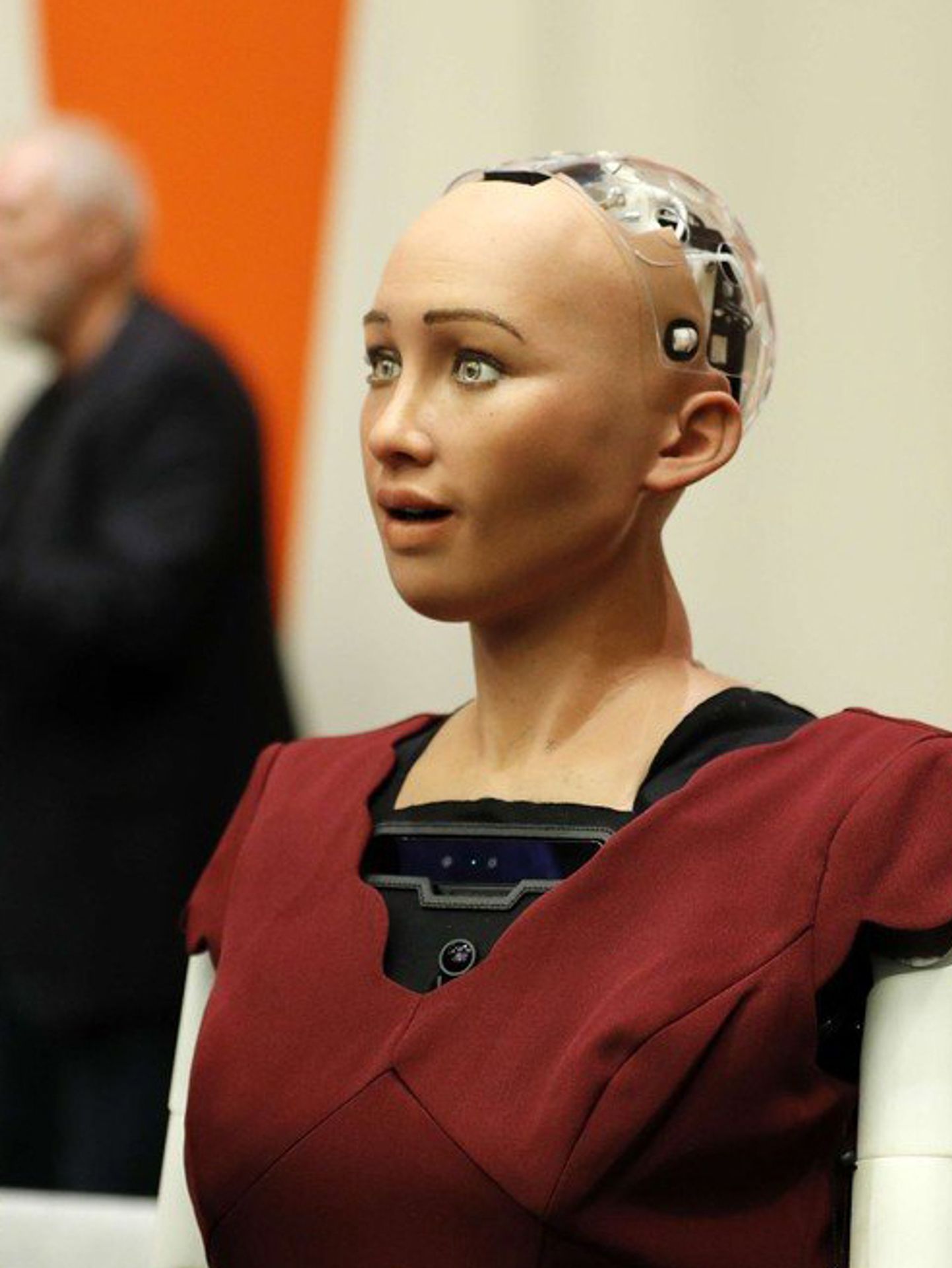 Robot Sophia - 4 - GALERIE: Robot Sophia (4/4)