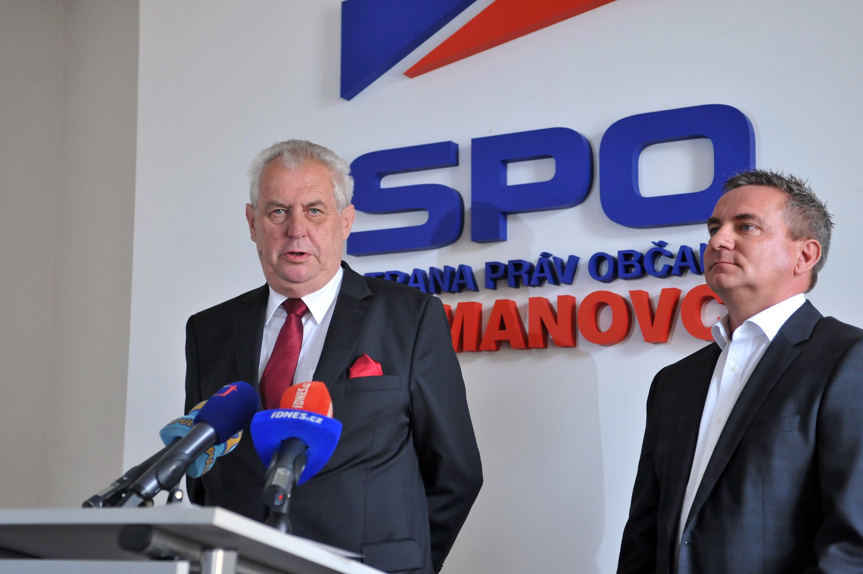 Miloš Zeman kandidatura na prezidenta - GALERIE: Kandidáti do prezidentských voleb 2013 (3/17)