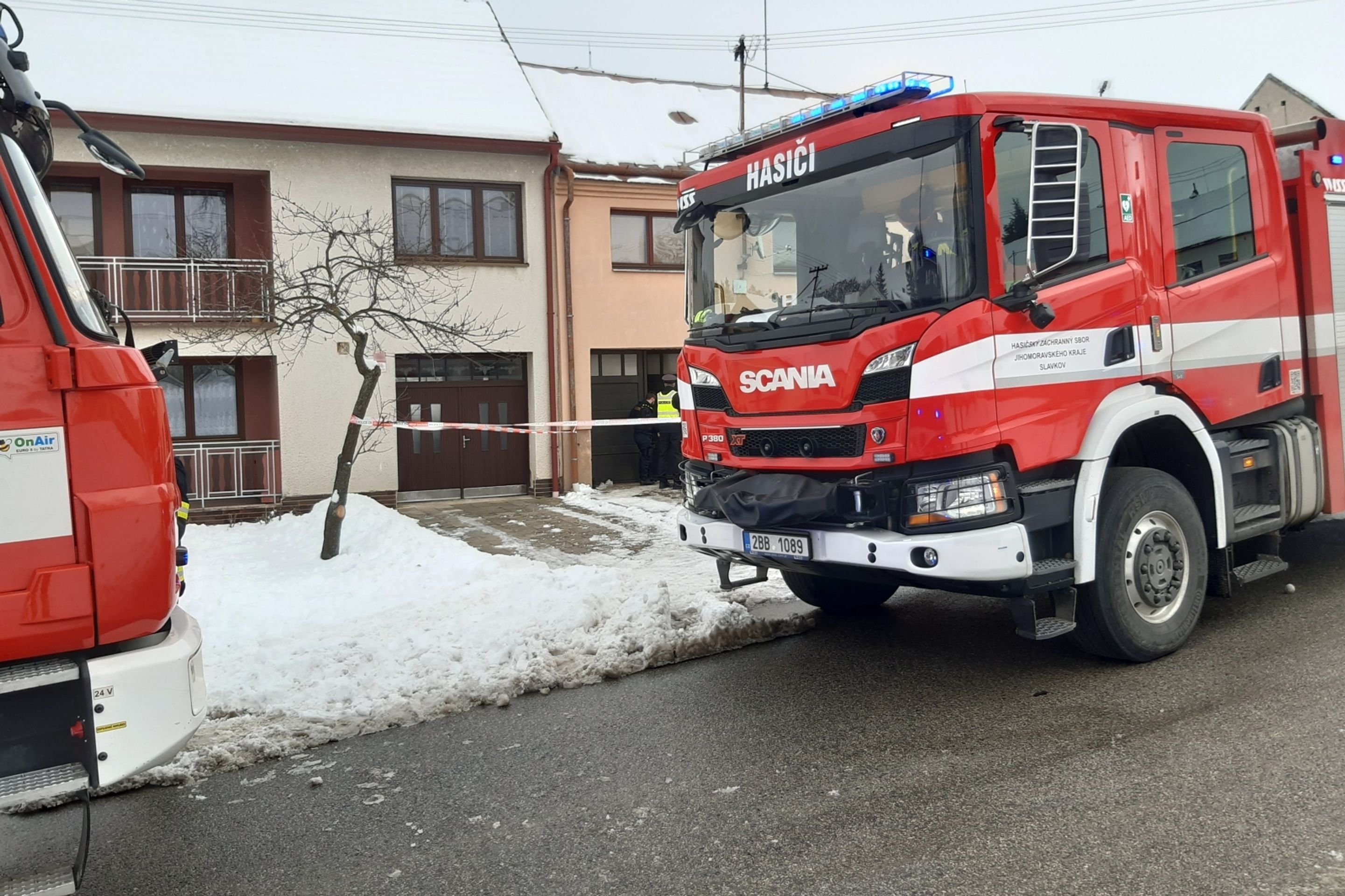Požár domu na Vyškovsku - Požár domu na Vyškovsku (3/4)