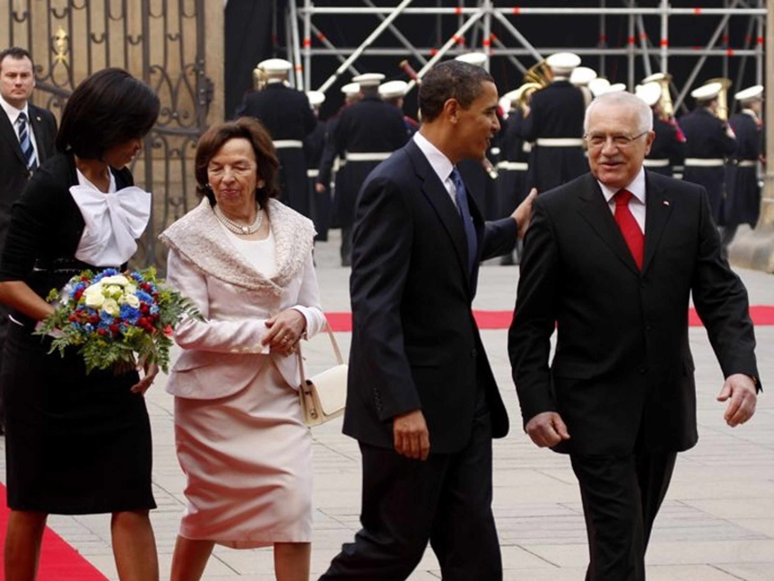 Obama na Hradě - GALERIE: Obama na Pražském hradě (1/8)