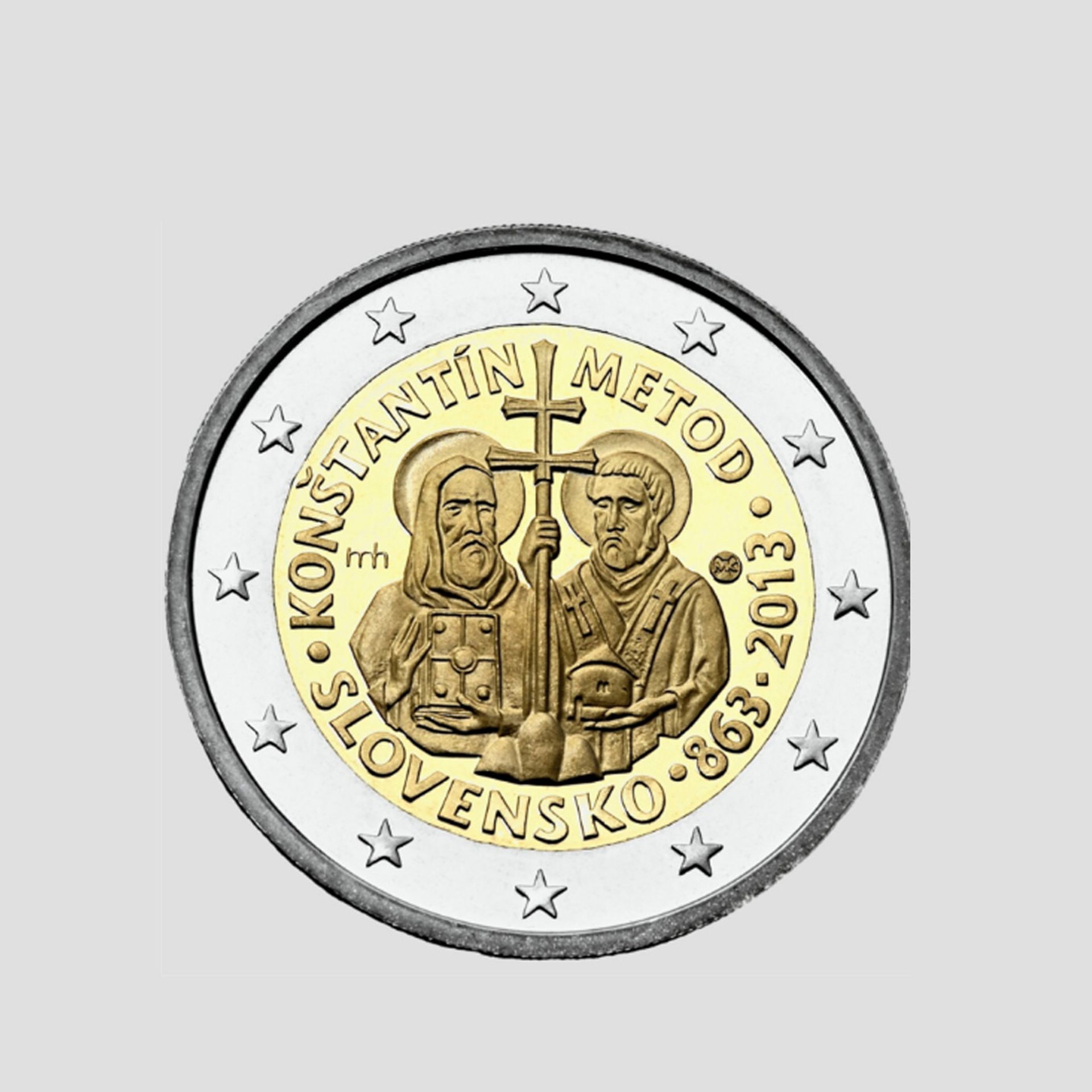 2 € Slovensko – mince z roku 2013 - Hodnotné 2€ mince (11/12)