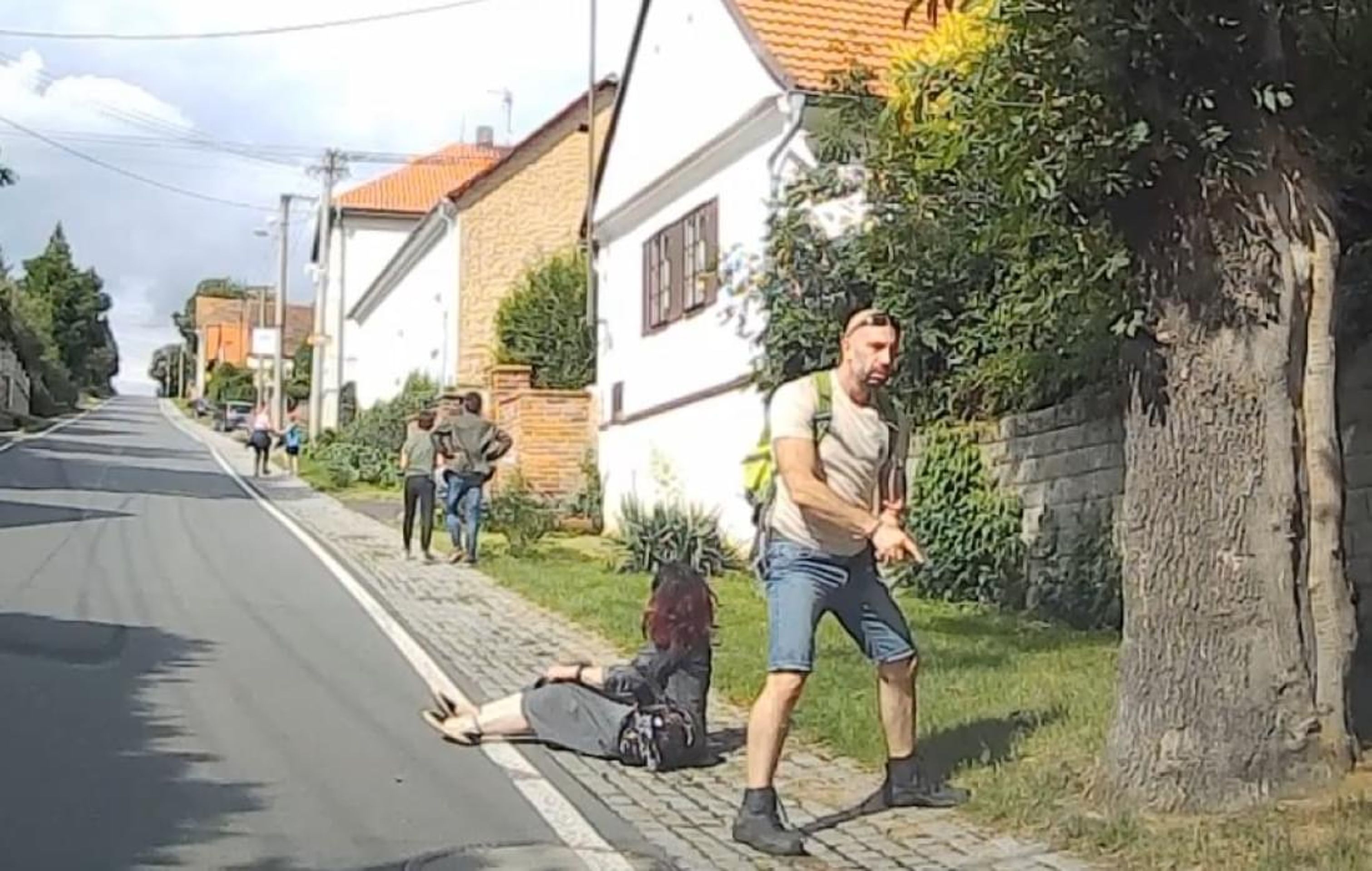 Martin bránil rodinu před psem se zbraní v ruce - 5 - GALERIE: Agresivní pes přeskočil plot a vrhl se na rodinu (4/8)