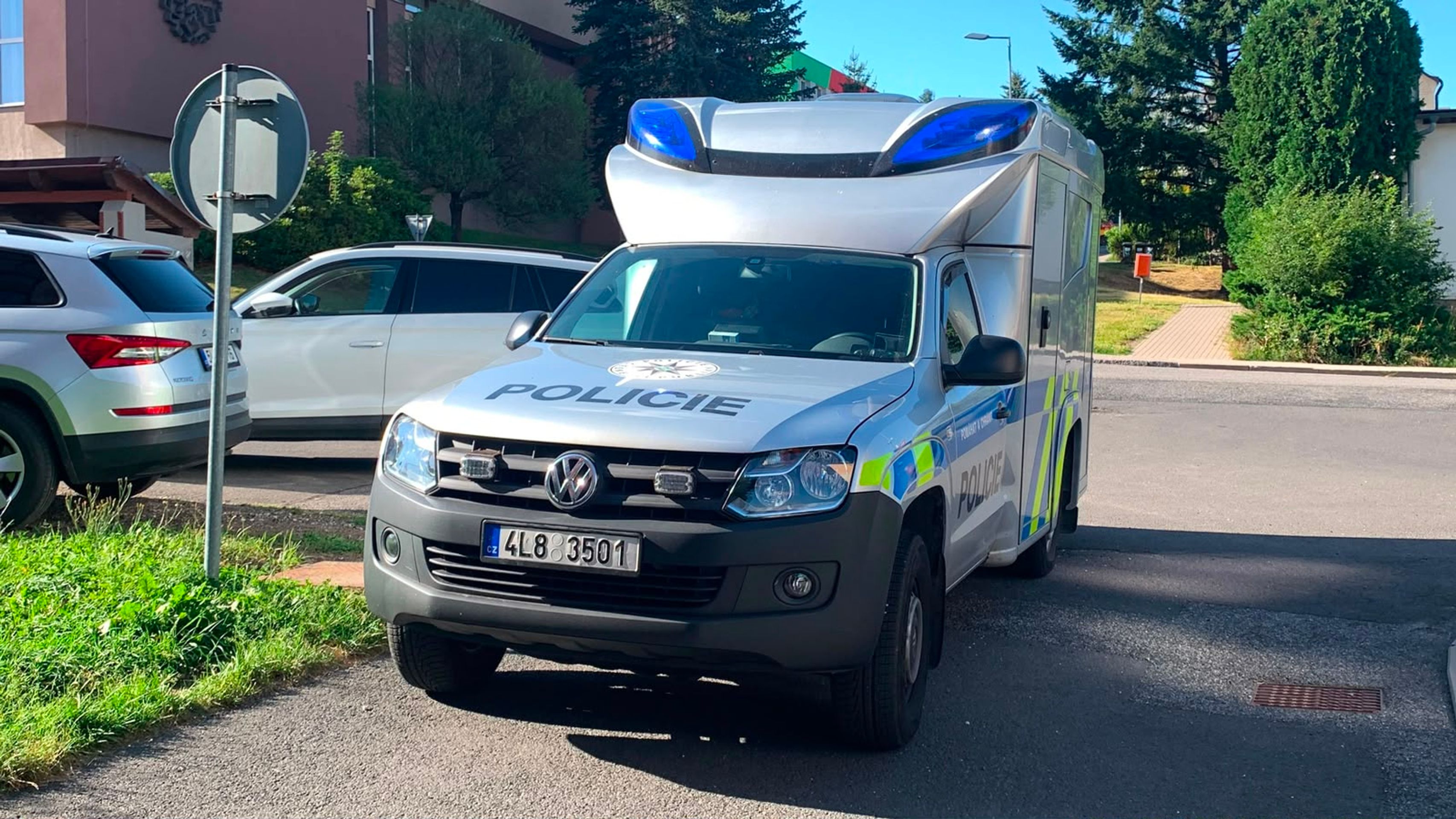 Policejní zásah v Tanvaldu - Policejní zásah v Tanvaldu (6/7)