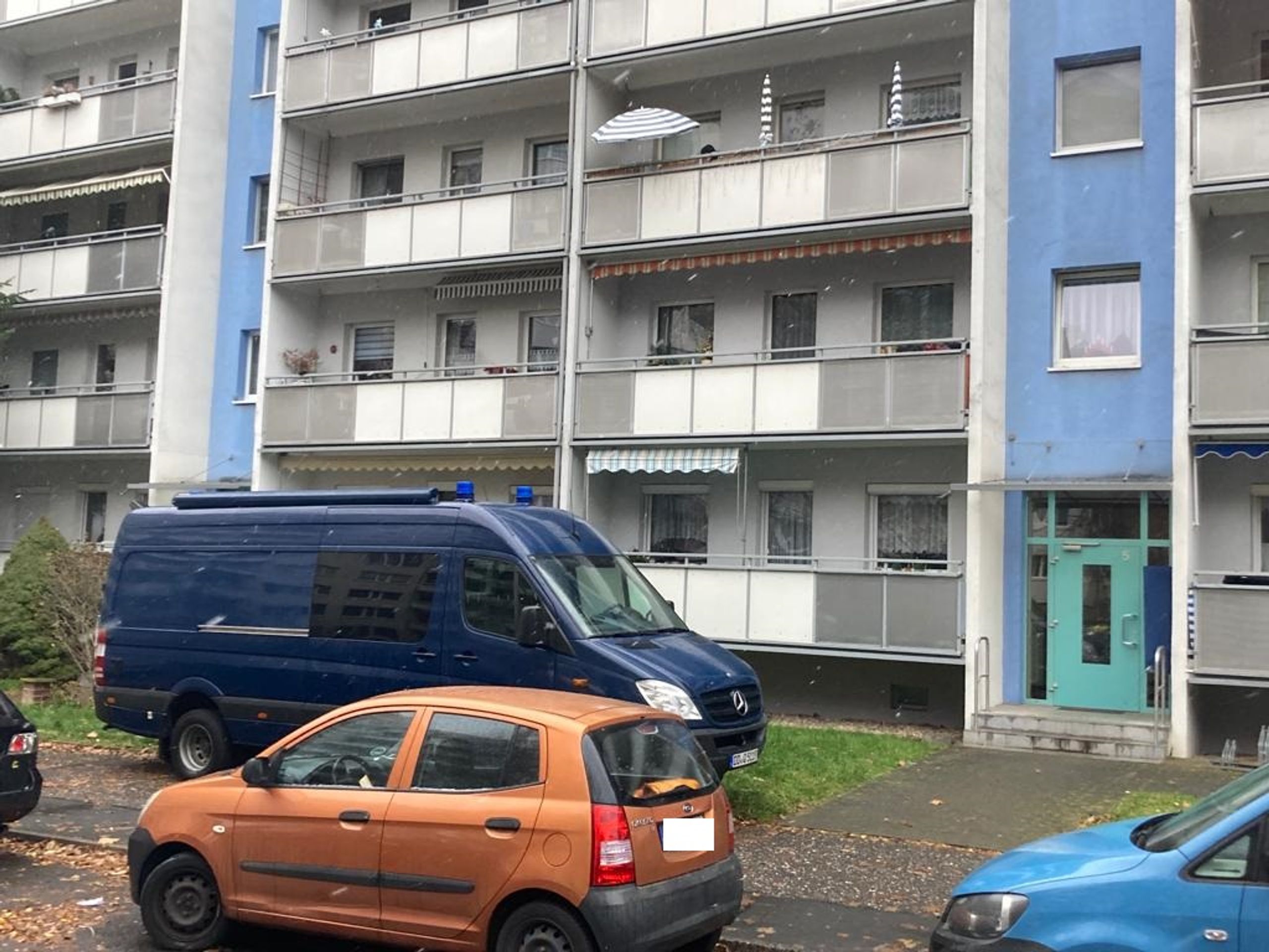 Vražda ženy v Drážďanech - Policie řeší smrt ženy v Drážďanech (4/6)