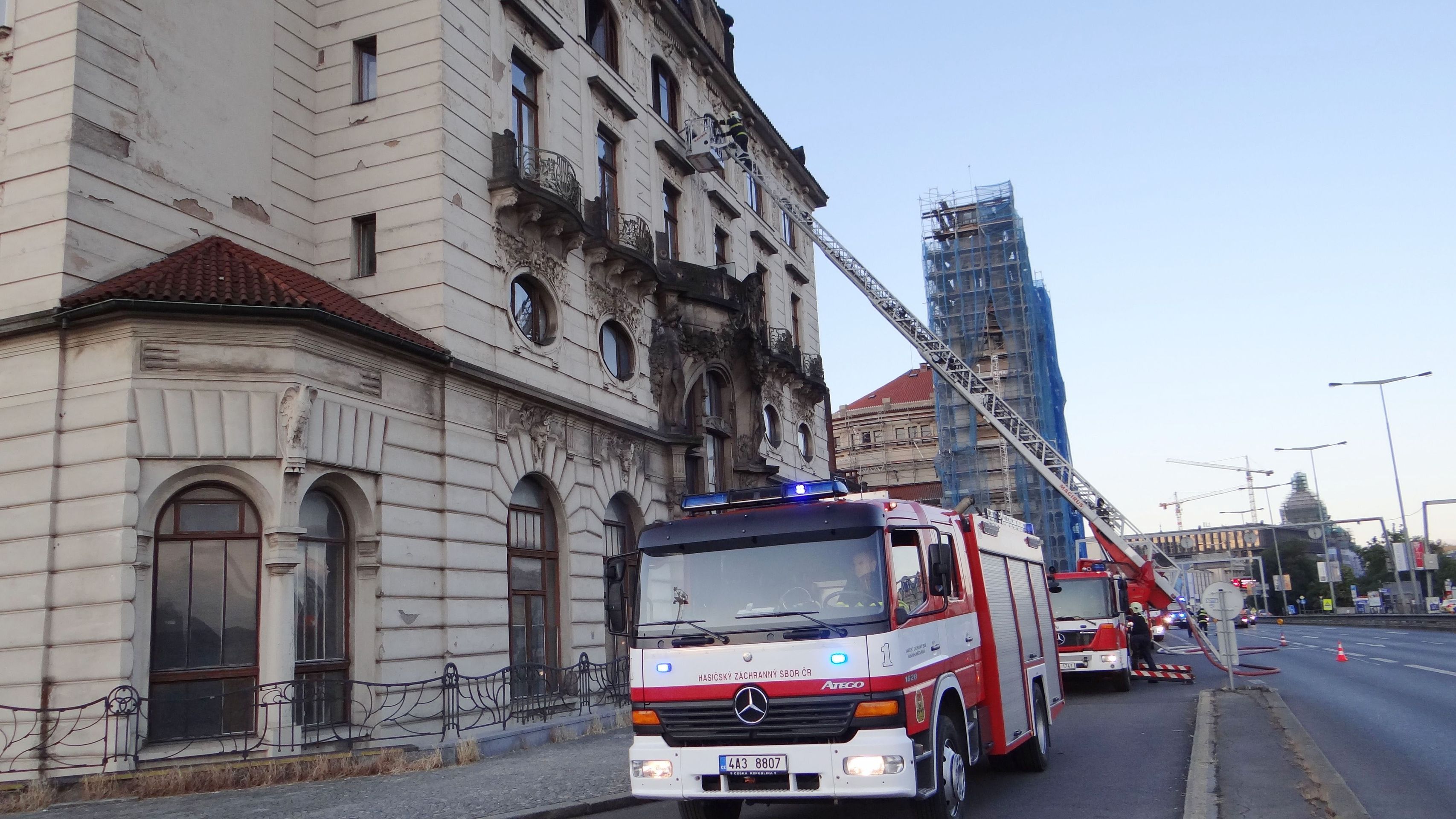 Požár na Hlavním nádraží v Praze - 1 - GALERIE: Požár na Hlavním nádraží (12/12)