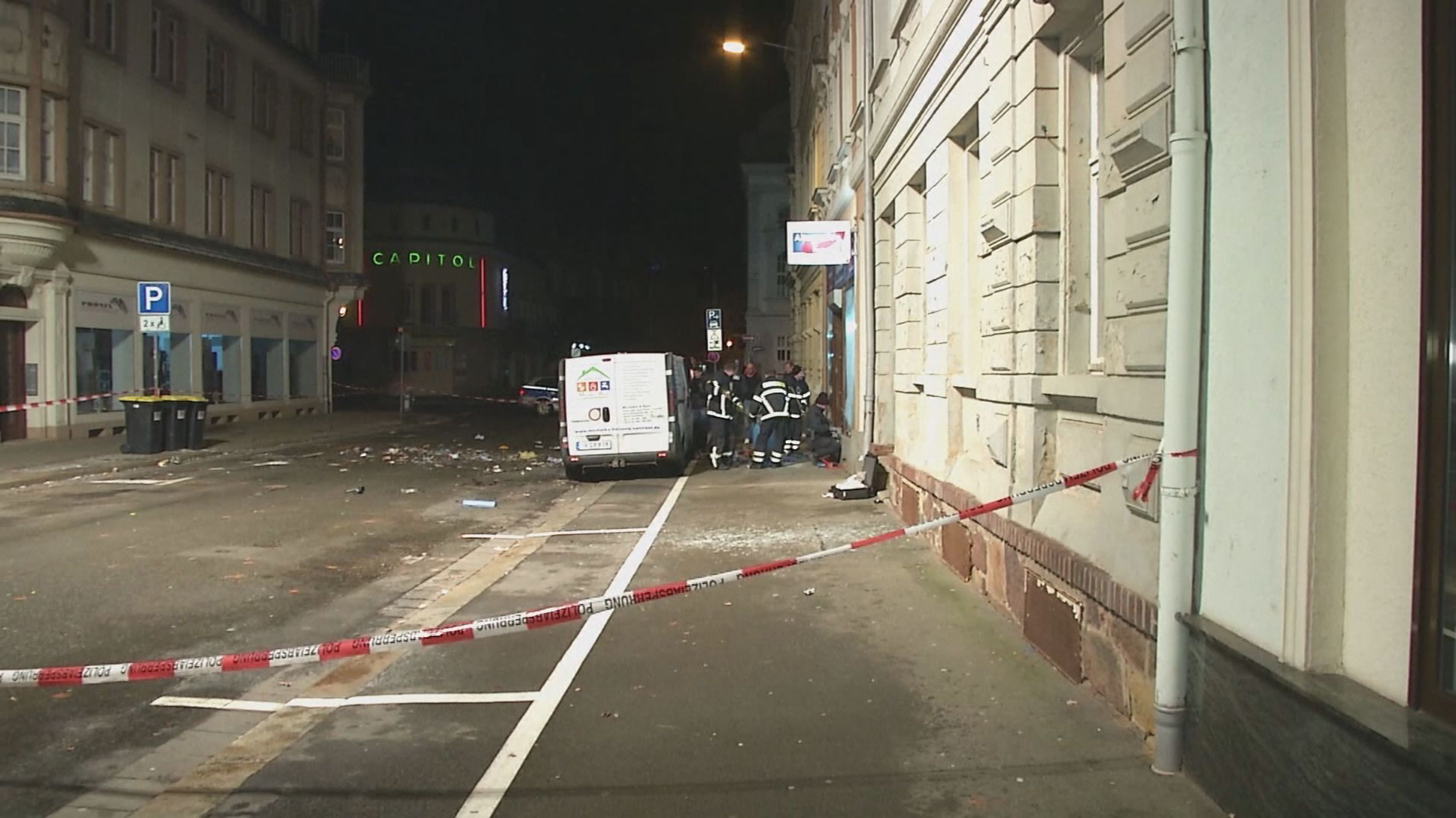 Výbuch před kancelářemi AfD - 2 - GALERIE: Výbuch v Döbelnu (4/5)