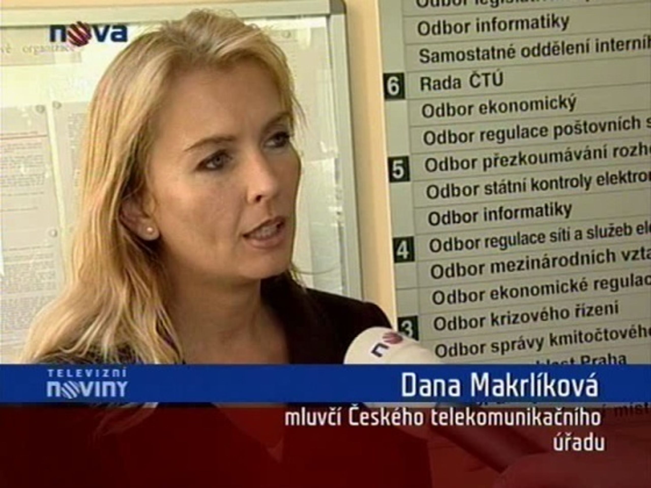 Dana Makrlíková - Tučné pokuty České pošty (2/3)