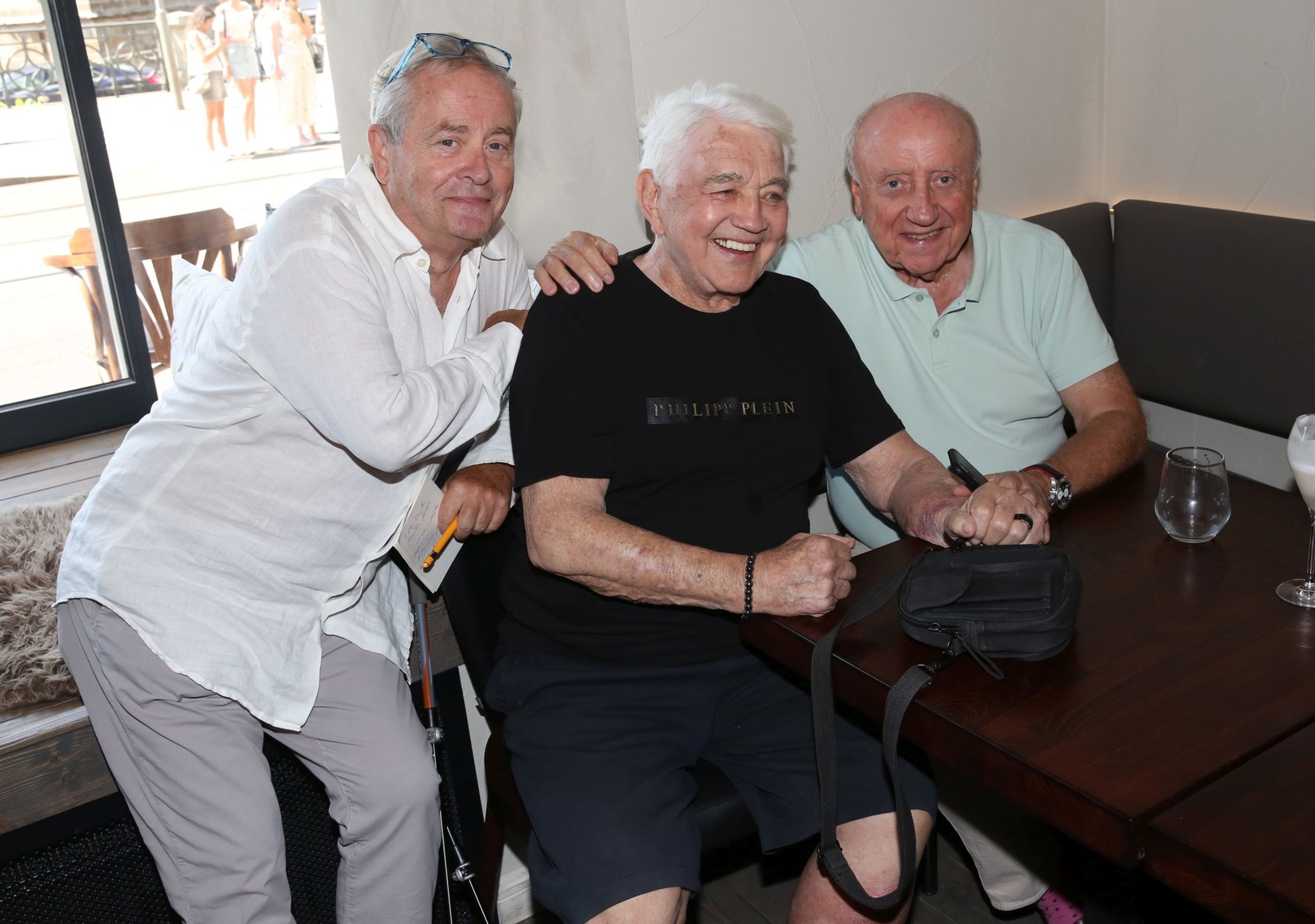 Zleva Alexandr Hemala, Jiří Krampol, Felix Slováček, 18. 7. 2023 - Jiří Krampol (3/14)