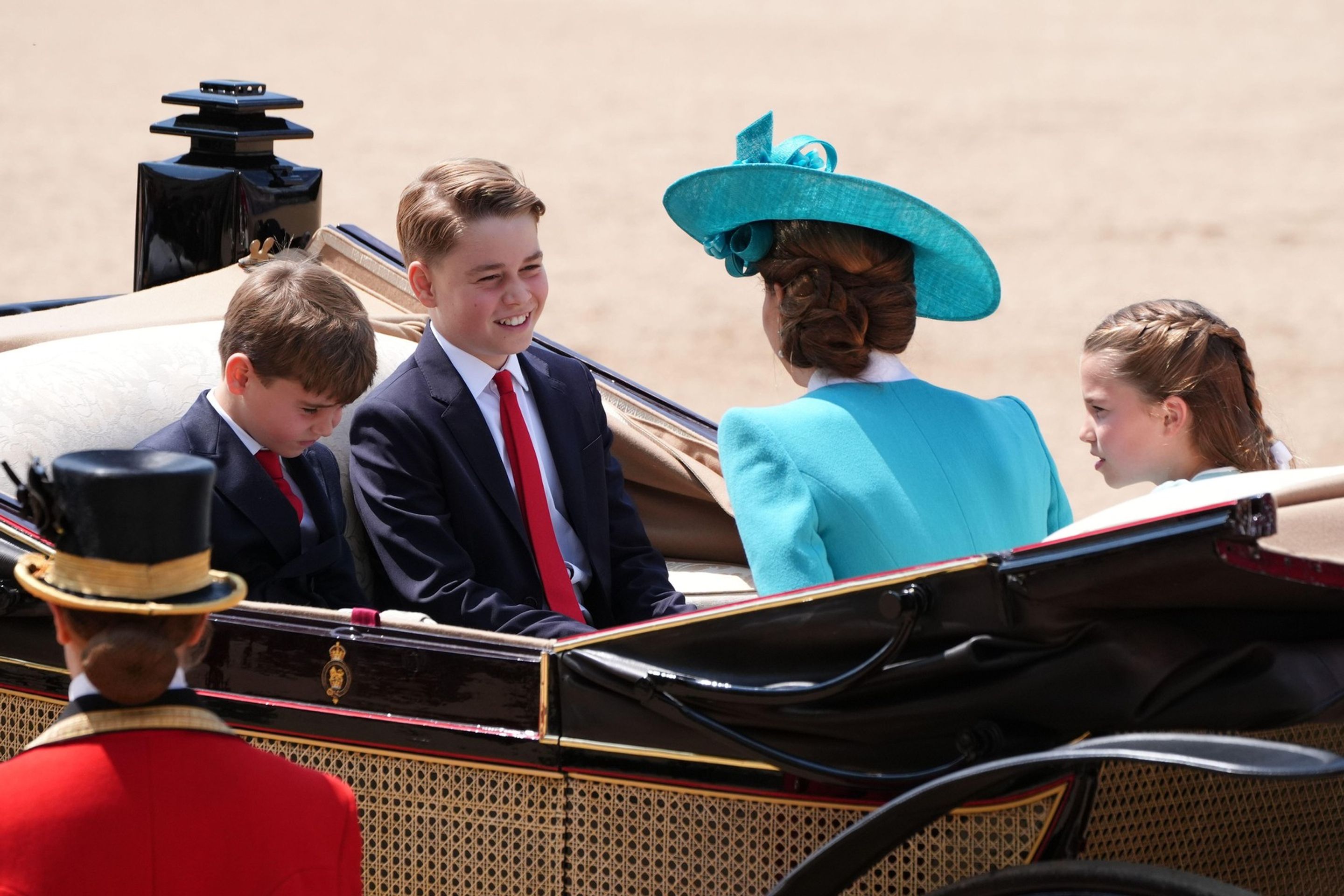 George a Louis na oslavě Karla III. (14. 6. 2025) - Královská přehlídka Trooping the Colour (14. 6. 2025) (5/14)