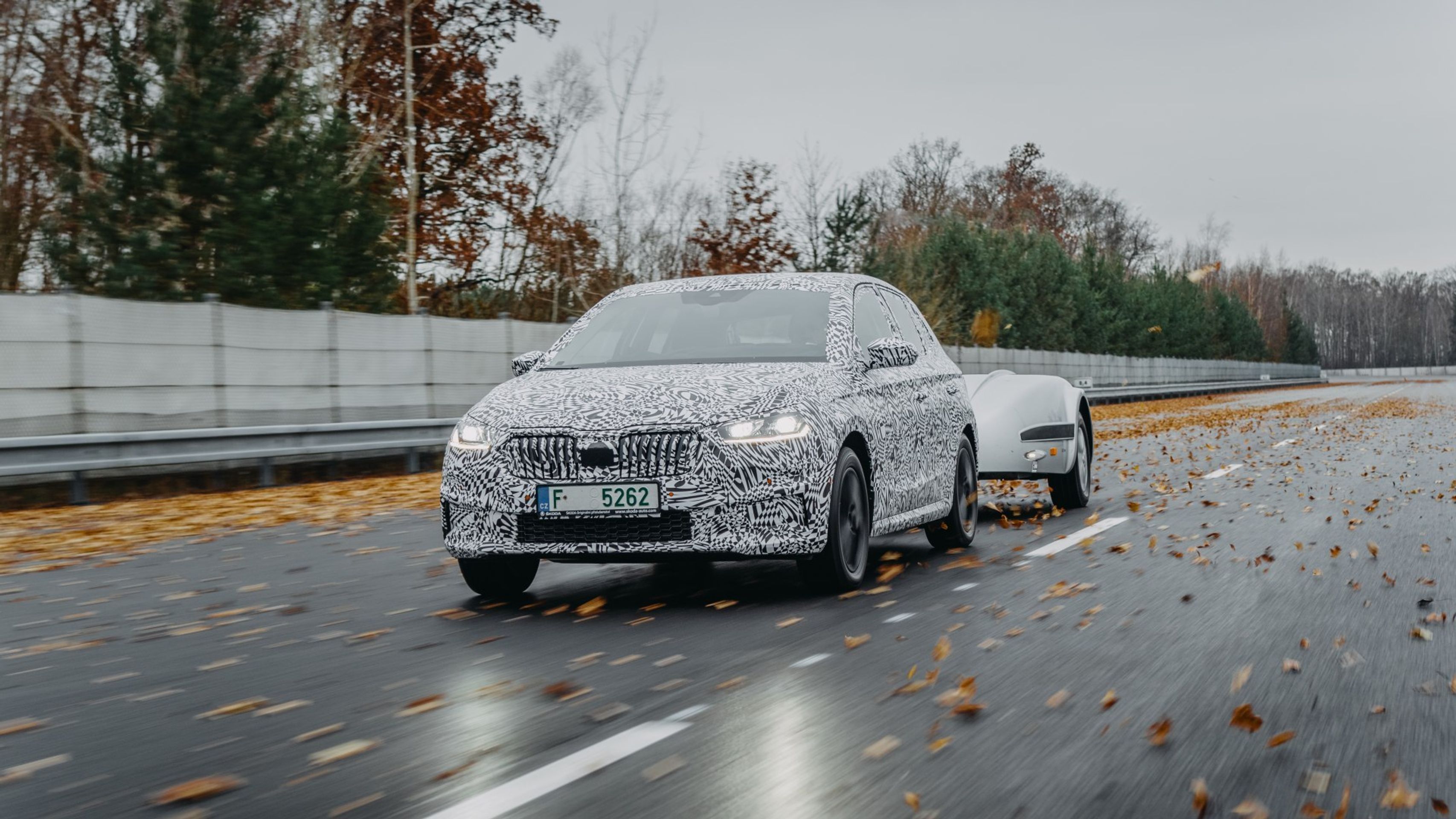 Škoda Fabia při zátěžových testech - 18 - Fotogalerie: Nová Fabia při náročných testech (3/10)