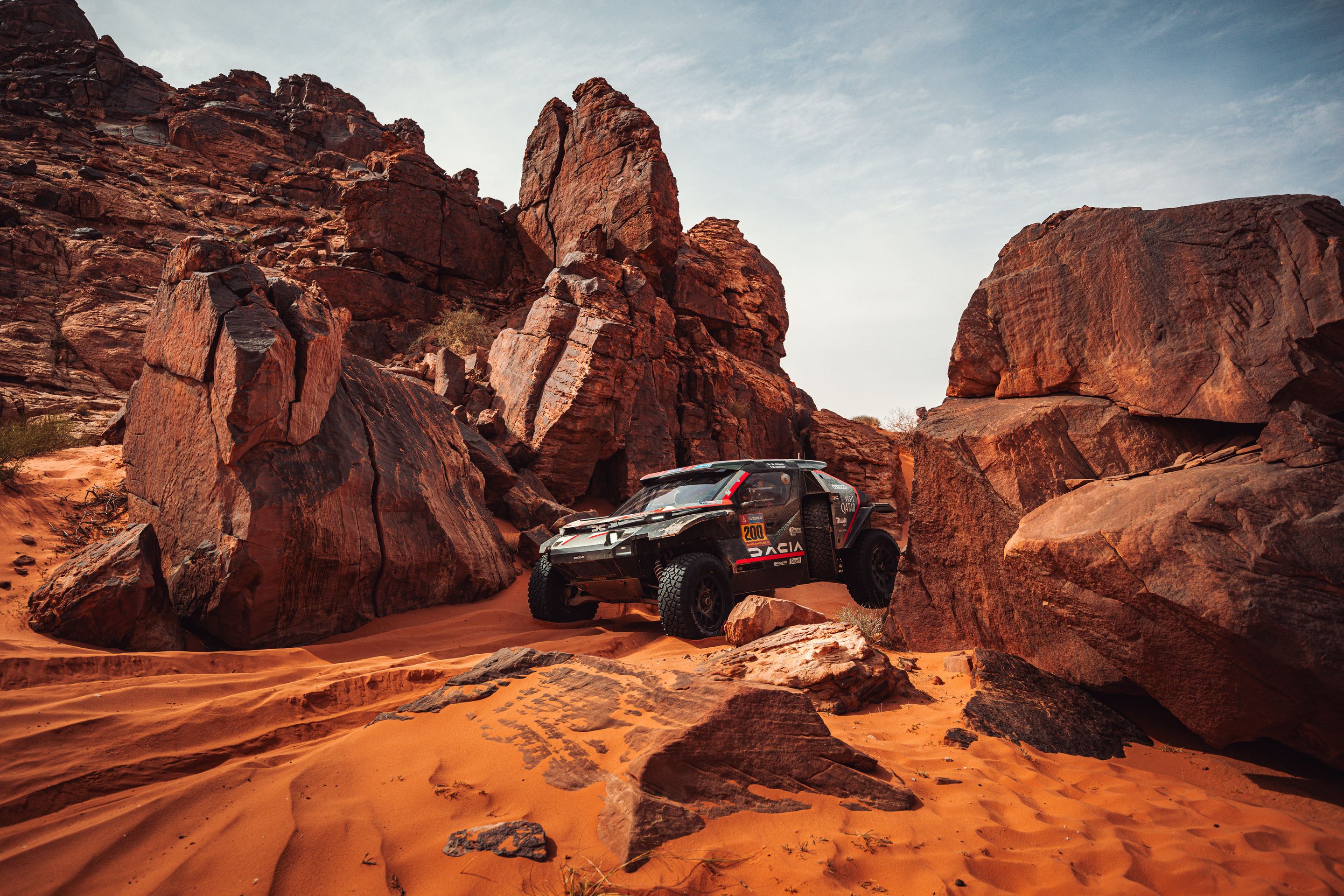Fotografie Mariana Chytky z Rally Dakar – automobil Násira al-Attíji - Fotografie Mariana Chytky z Rally Dakar (15/16)