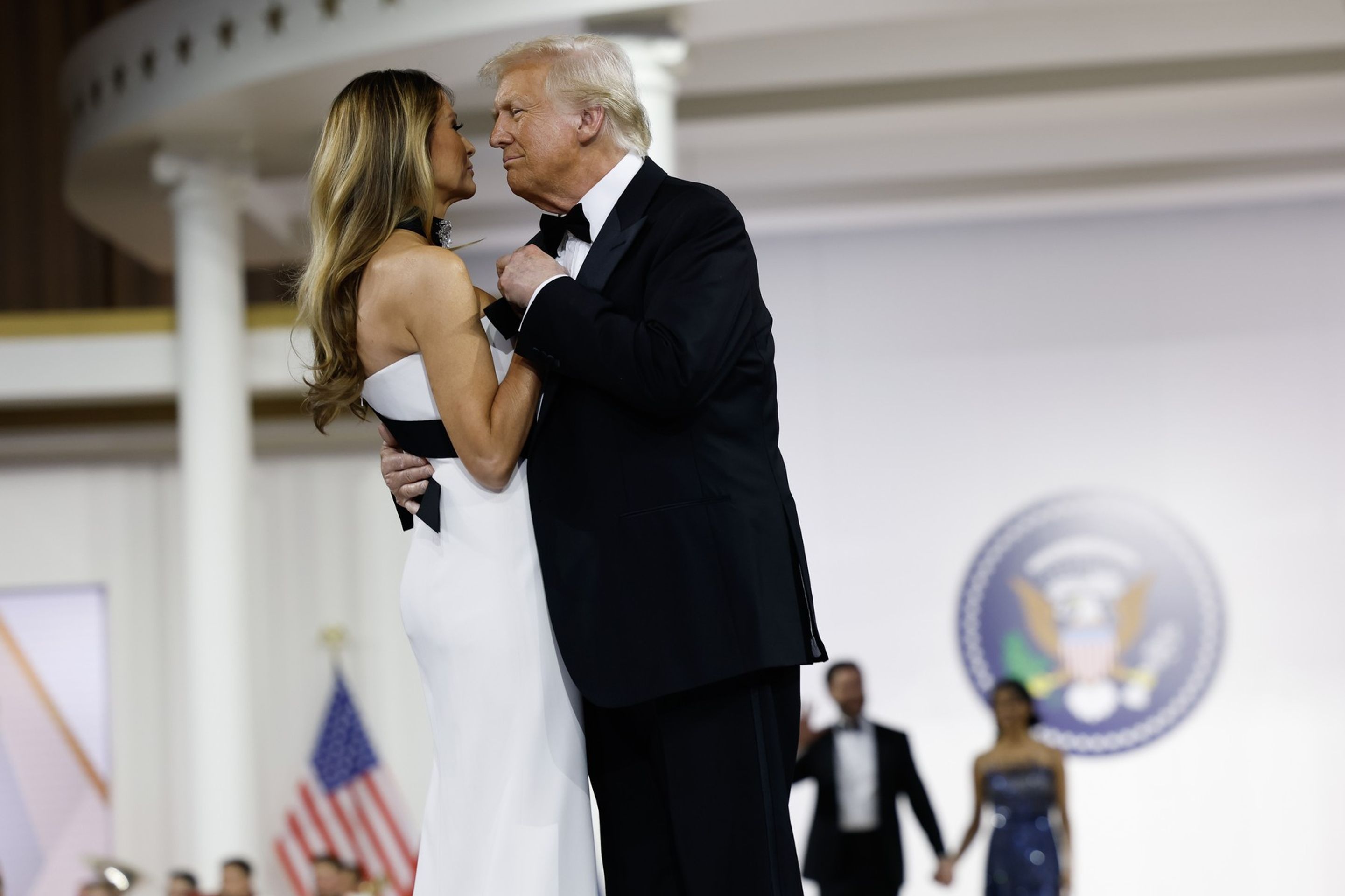 Donald Trump s manželkou Melanií na inauguračním plese po složení přísahy - Donald Trump (3/17)