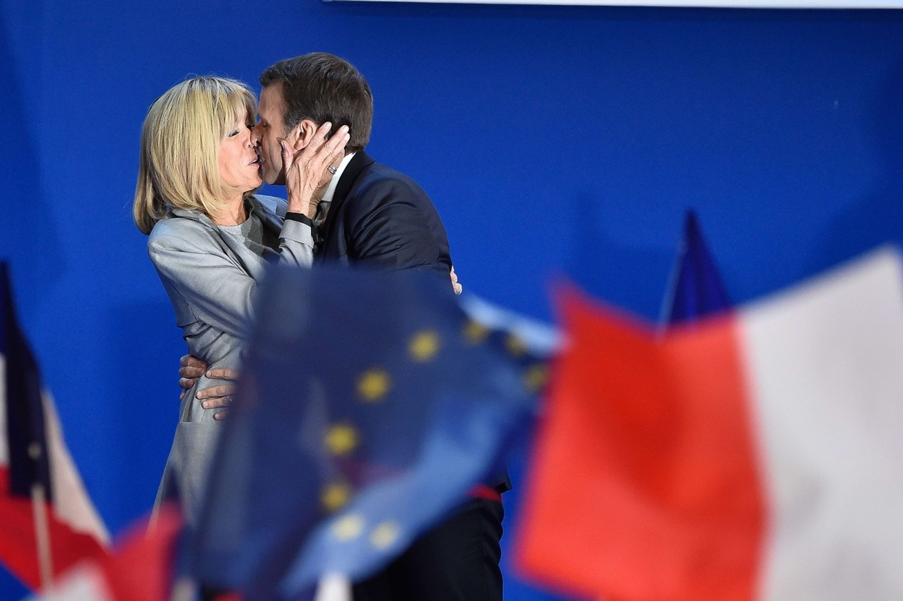 Emmanuel Macron a Brigitte Trogneux - 1 - GALERIE: Emmanuel Macron a Brigitte Trogneux (1/5)