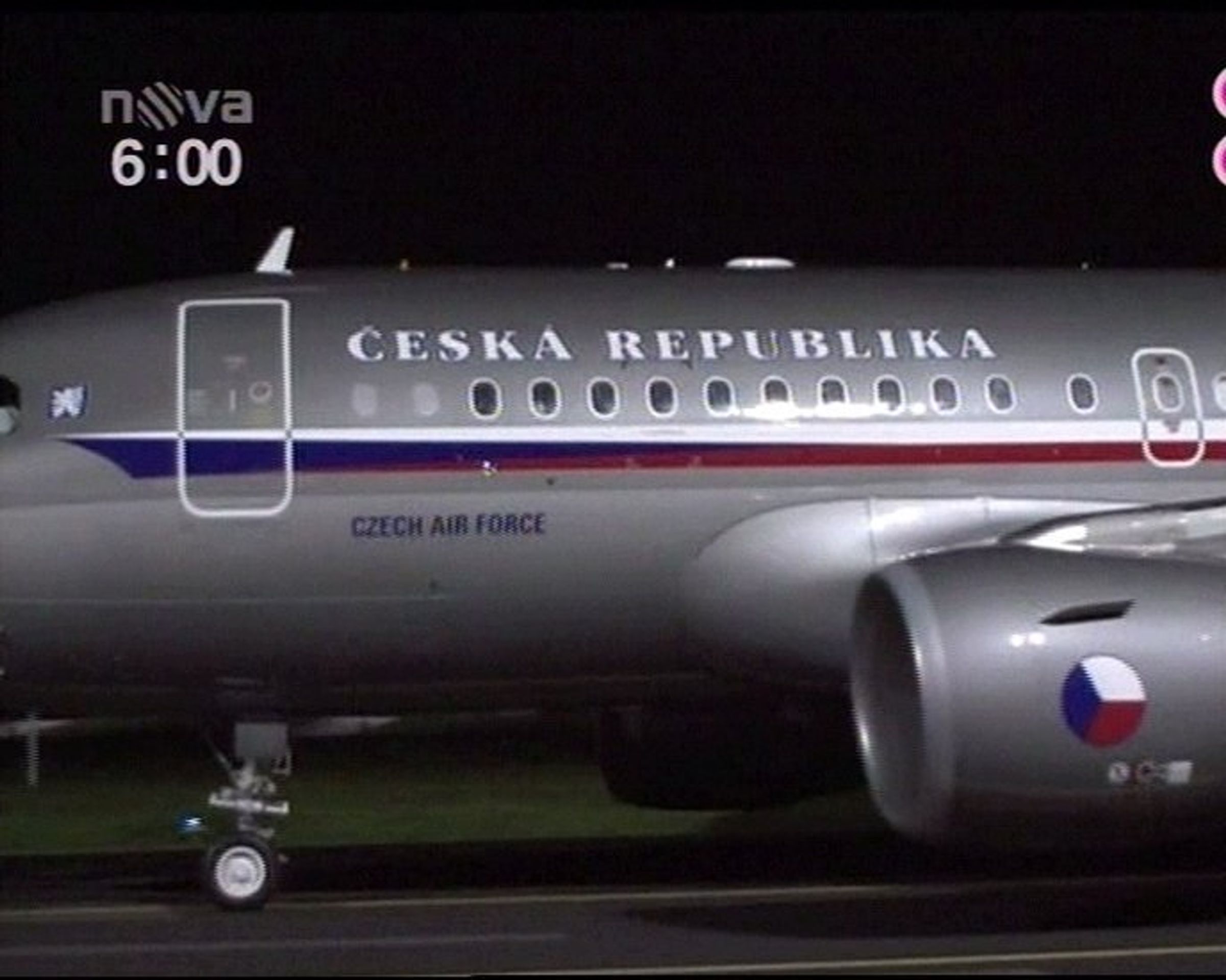 Airbus přistál na letišti v Kbelích - Česko má další nový Airbus (1/1)