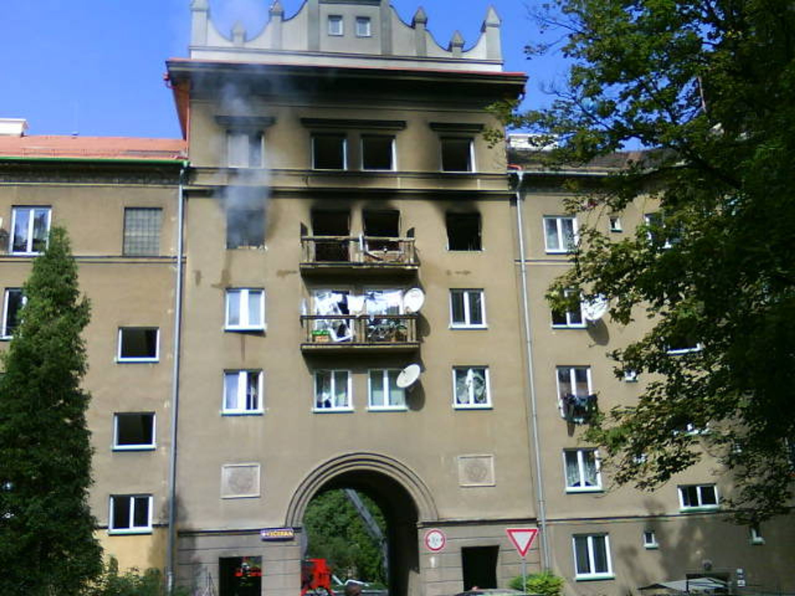Požár bytu v Havířově - Fotogalerie - Požár bytu v Havířově (3/3)