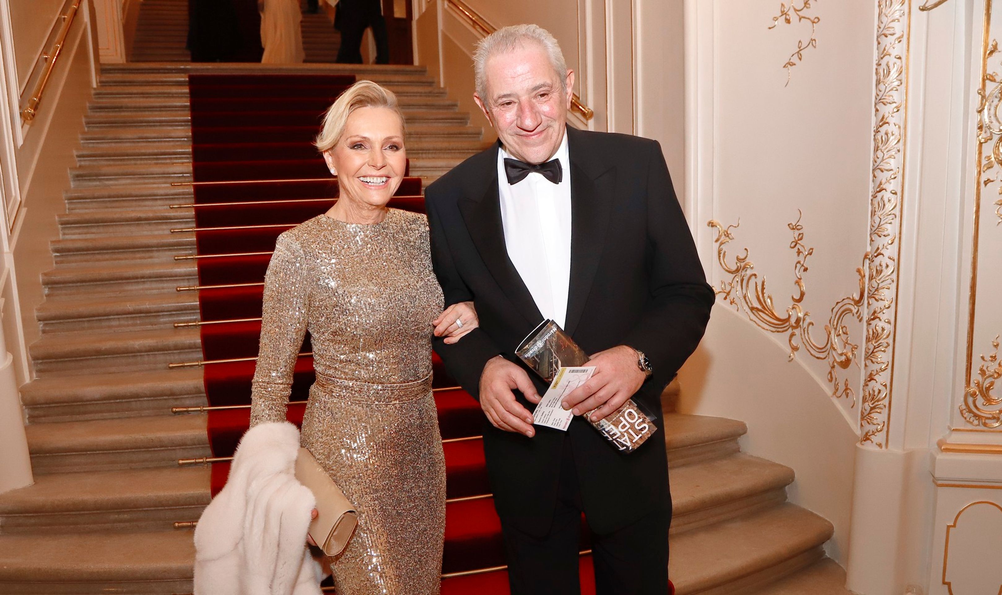 Helena Vondráčková s manželem Martinem Michalem, 5. 1. 2020 Státní opera - Helena Vondráčková s manželem Martinem Michalem (4/5)