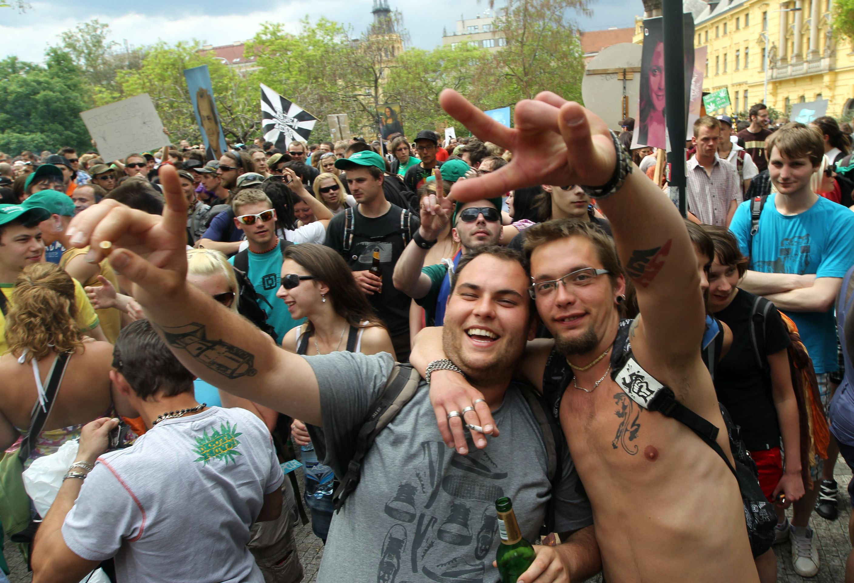 Million marihuana march 2012 - foto - 8 - Million marihuana march 2012 - foto (3/15)