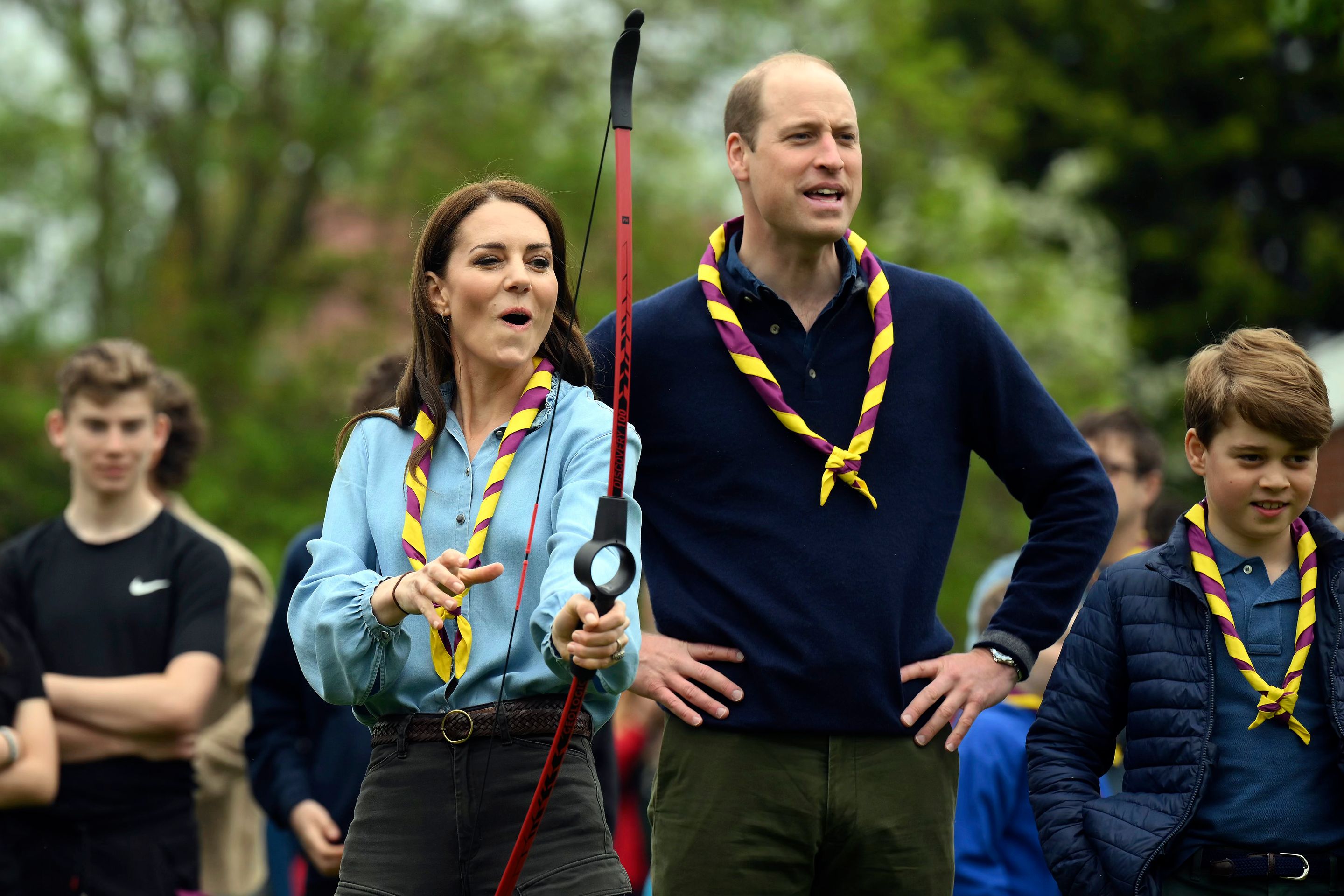 Princ William s rodinou si užili den - Princezna Kate a princ William (6/33)