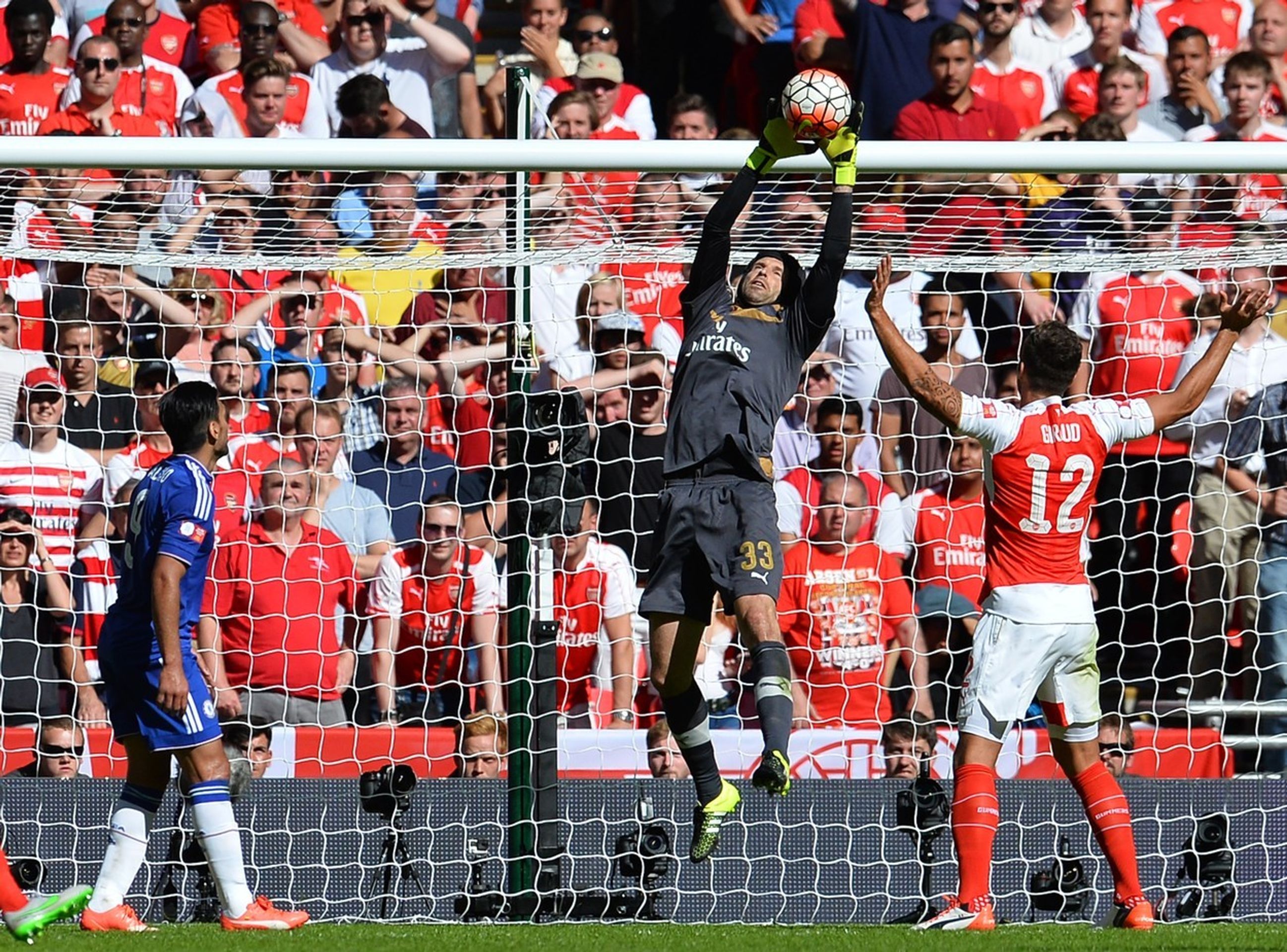 Petr Čech proti Chelsea - 13 - GALERIE: Petr Čech ve Wembley proti Arsenalu (13/13)