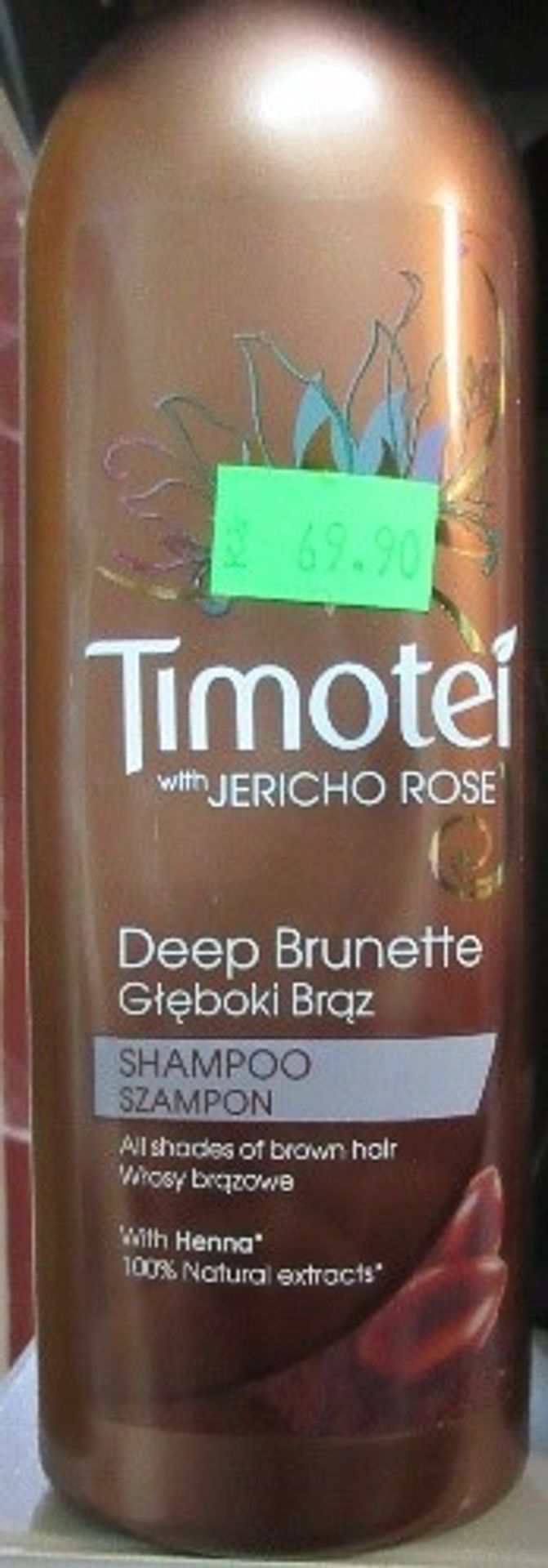 Šampon Timotei Deep Brunette JERICHO ROSE - Nebezpečná kosmetika v Česku (5/12)