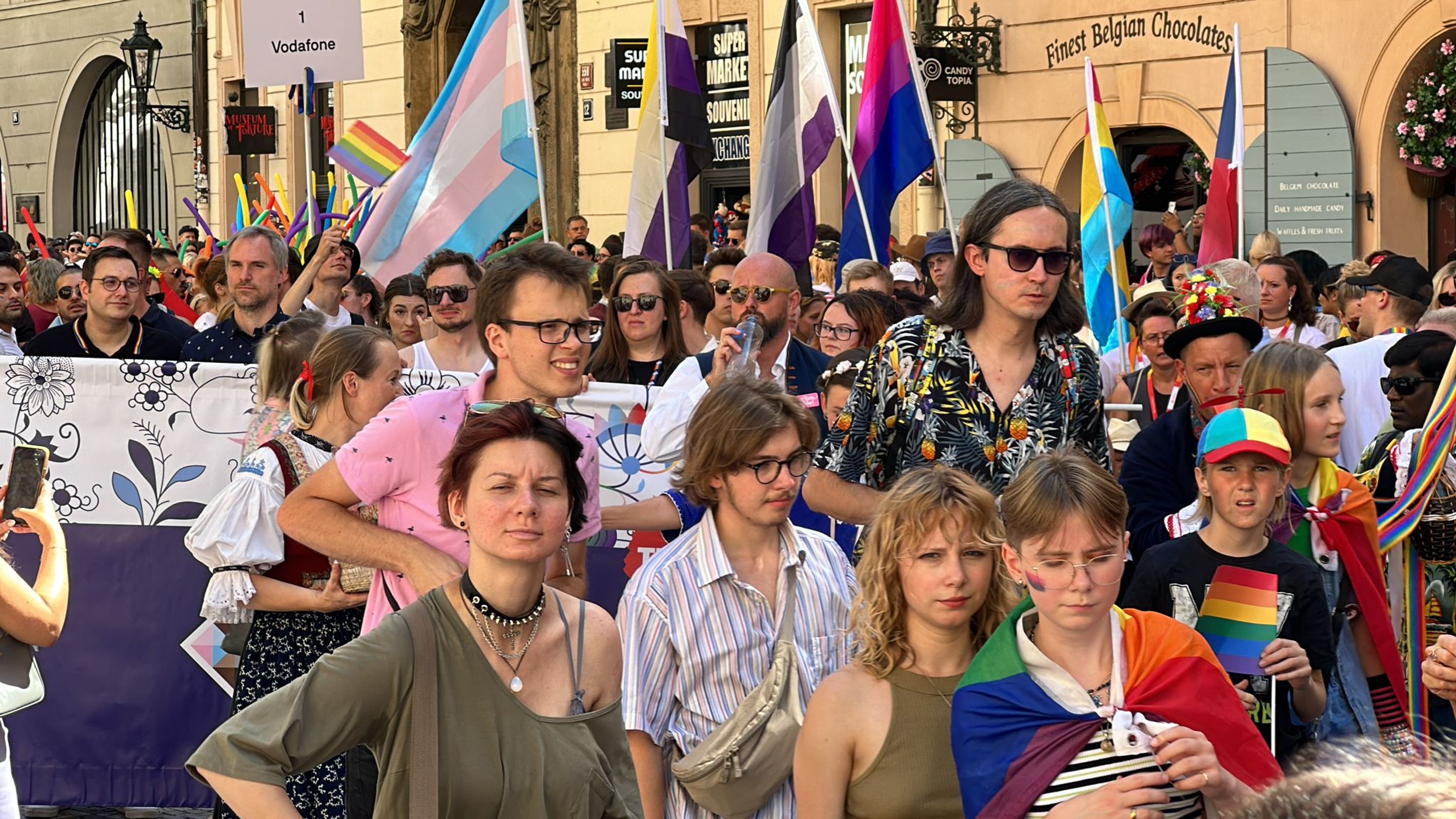 Průvod Prague Pride - Průvod Prague Pride (8/16)