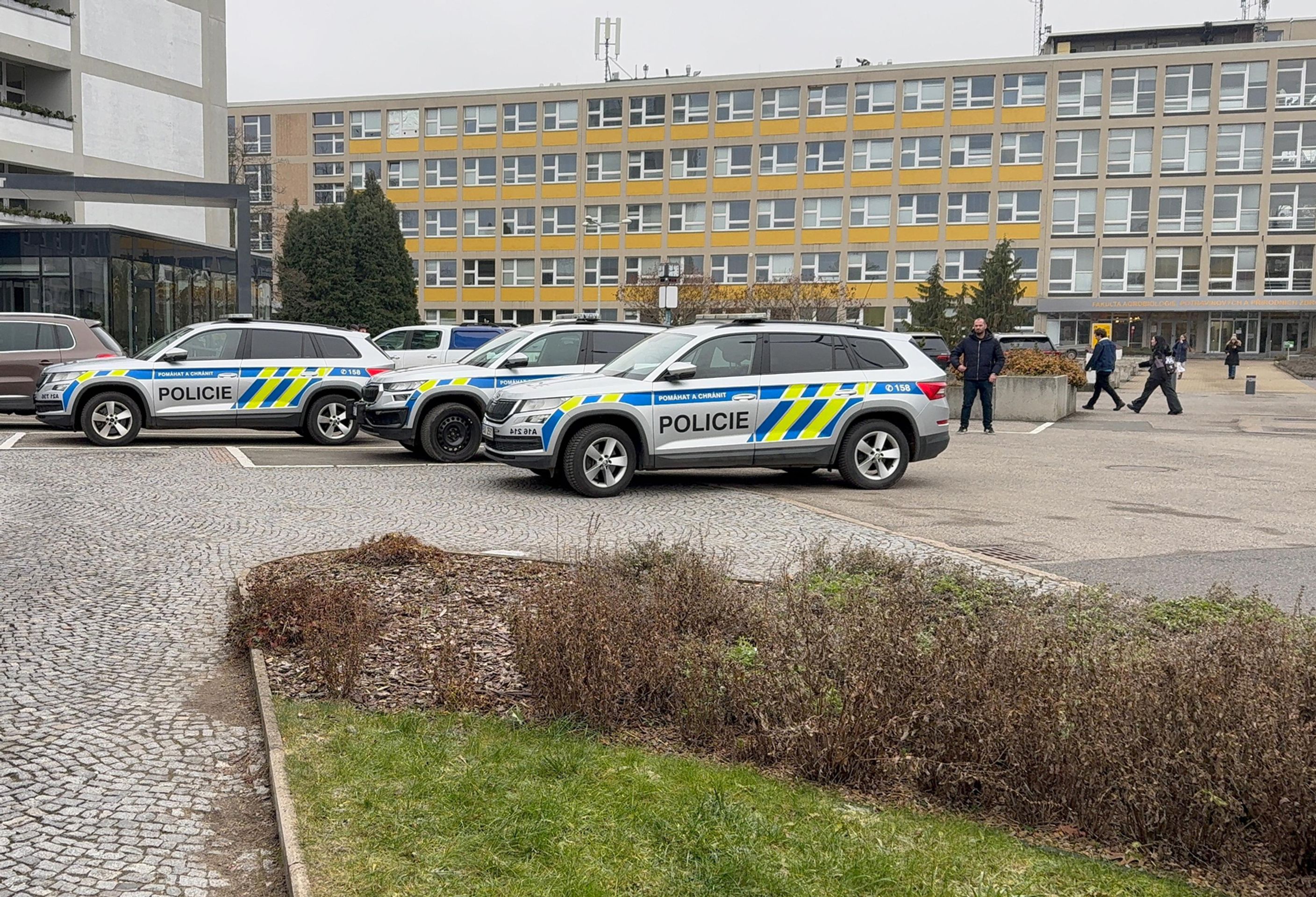 Zásah policie na ČZU (1) - Zásah policie na ČZU (6/7)