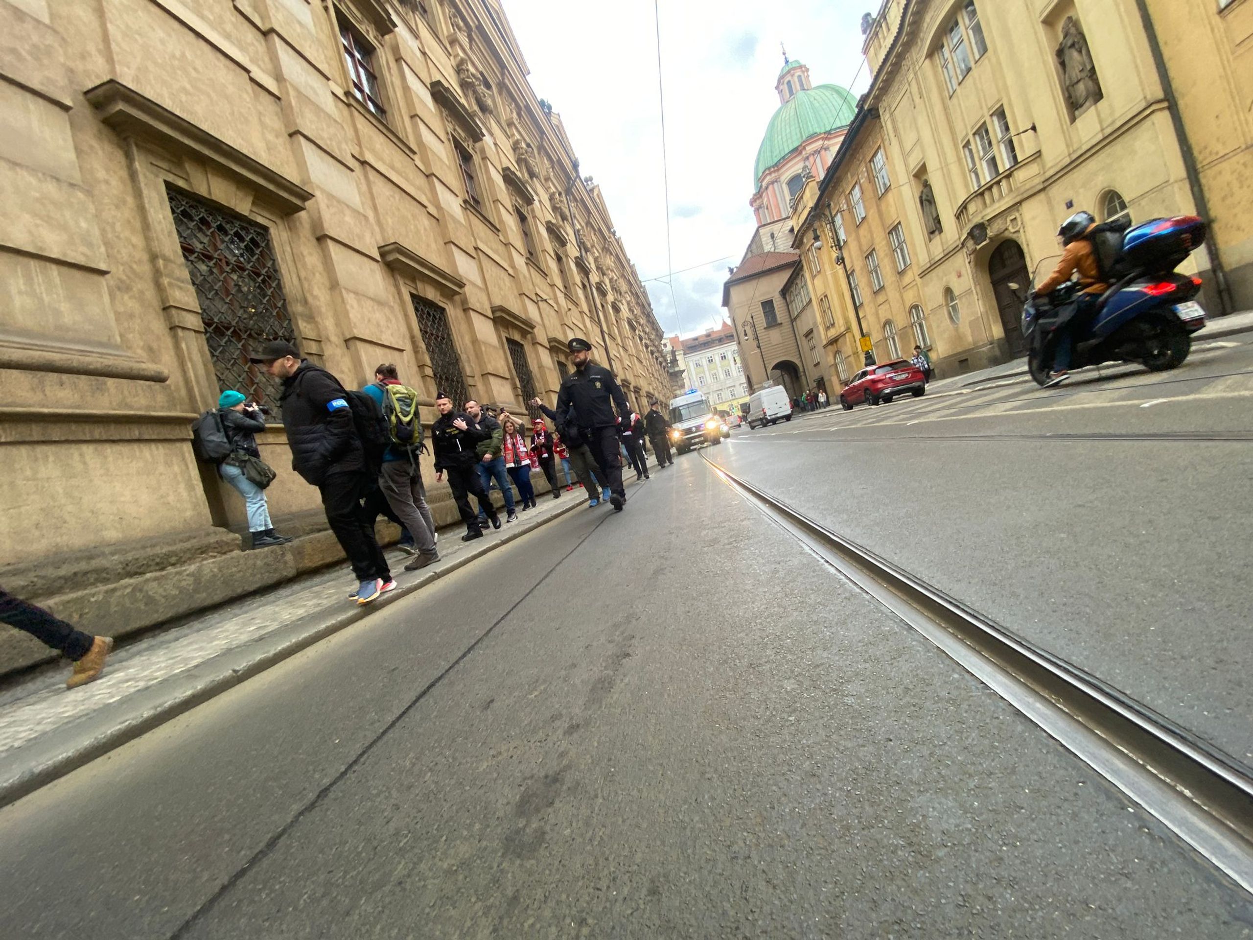 Protest polských fanoušků - Protest polských fanoušků (2/8)