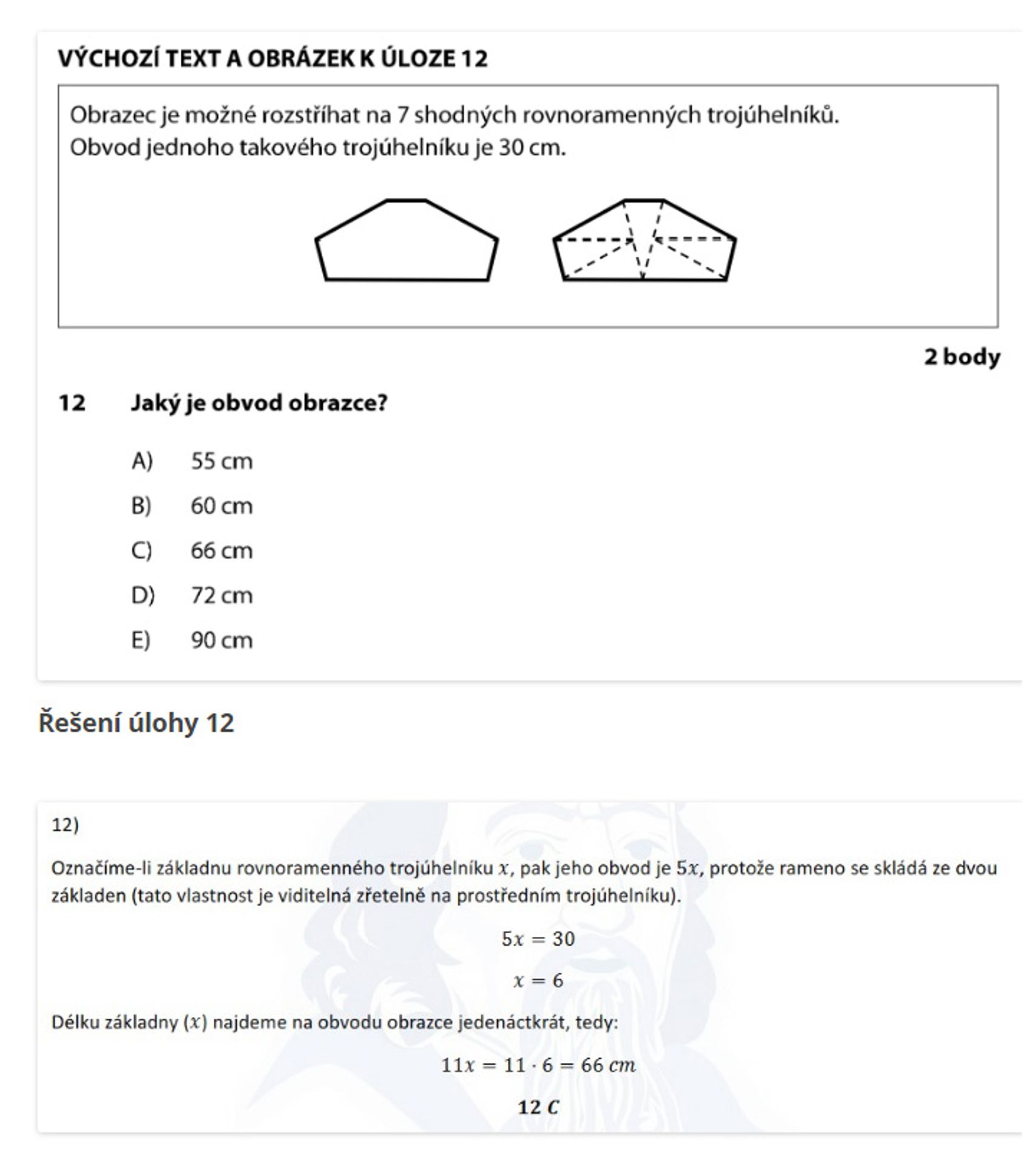 Úloha12 - Přijímací zkouška z Matematiky (13/17)