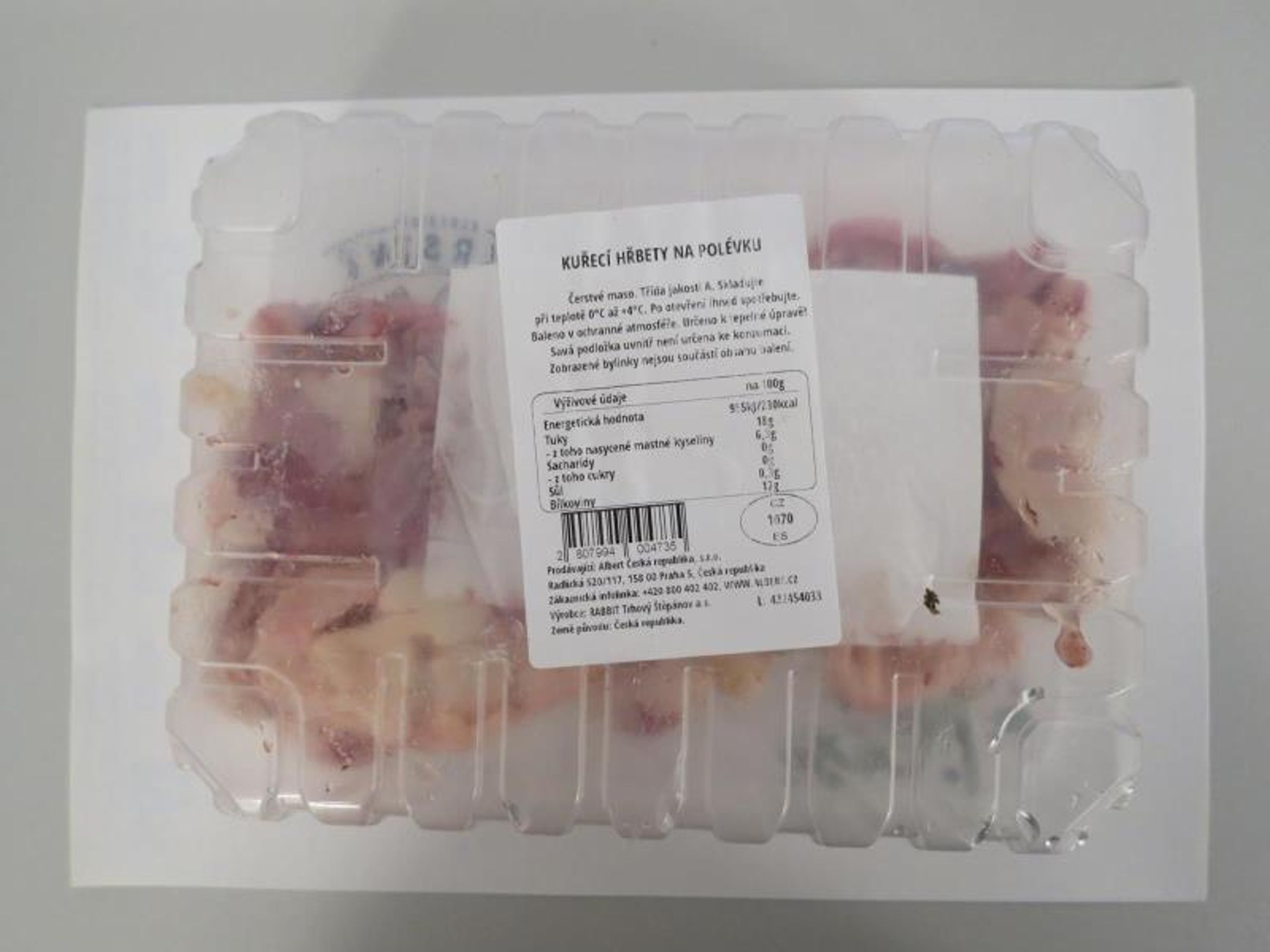 Kuřecí maso se salmonelou - Kuřecí maso se salmonelózou (1/3)