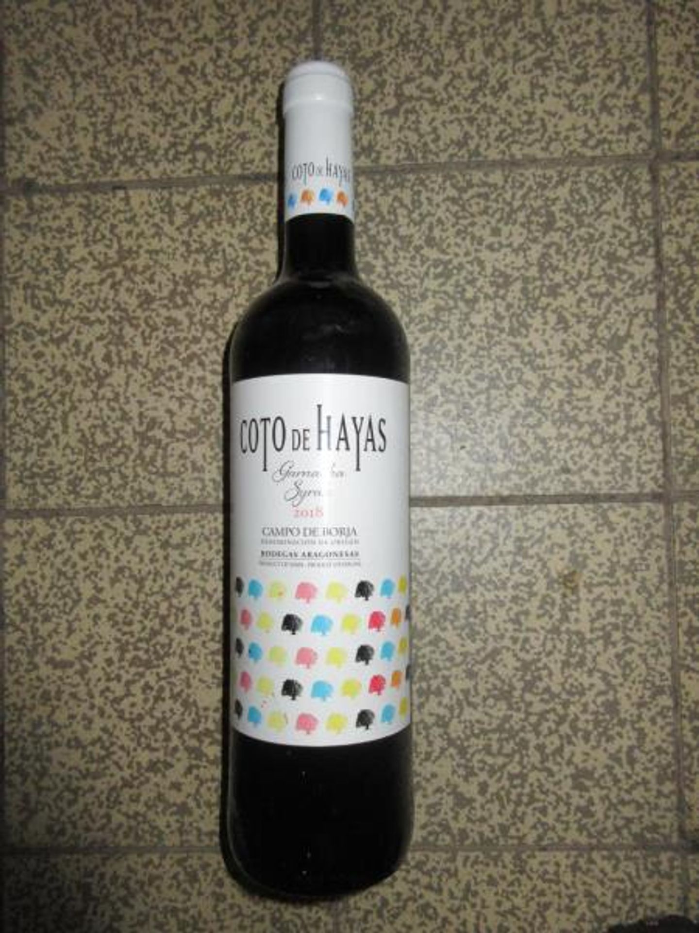COTO DE HAYAS GARNACHA Syrah RED, Červené víno (1) - Závadná vína (1/10)